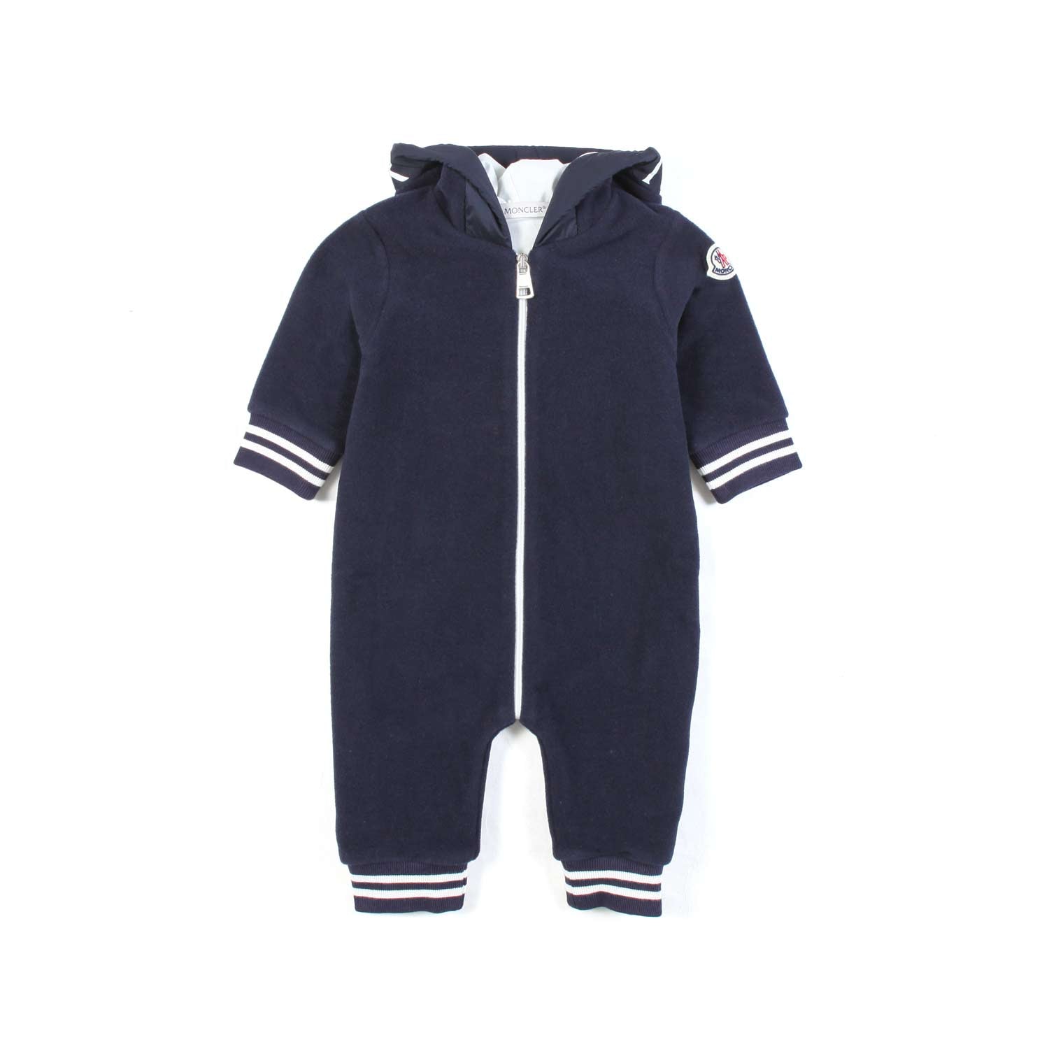 TUTINA IN FELPA BLU NAVY E BIANCA BIMBO E BIMBA - annameglio.com abbigliamento moda