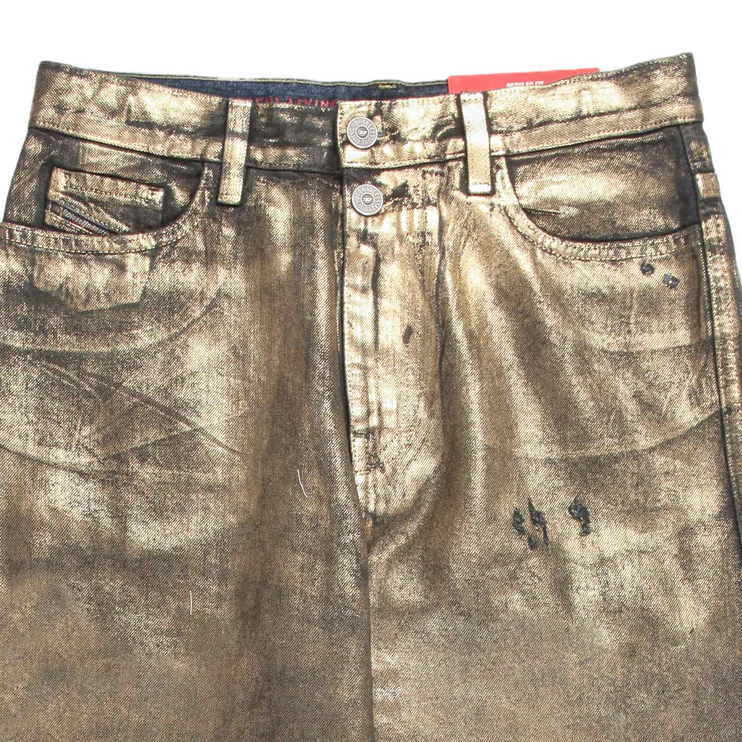 JEANS ALYS-J ORO BAMBINA TEEN - annameglio.com abbigliamento moda