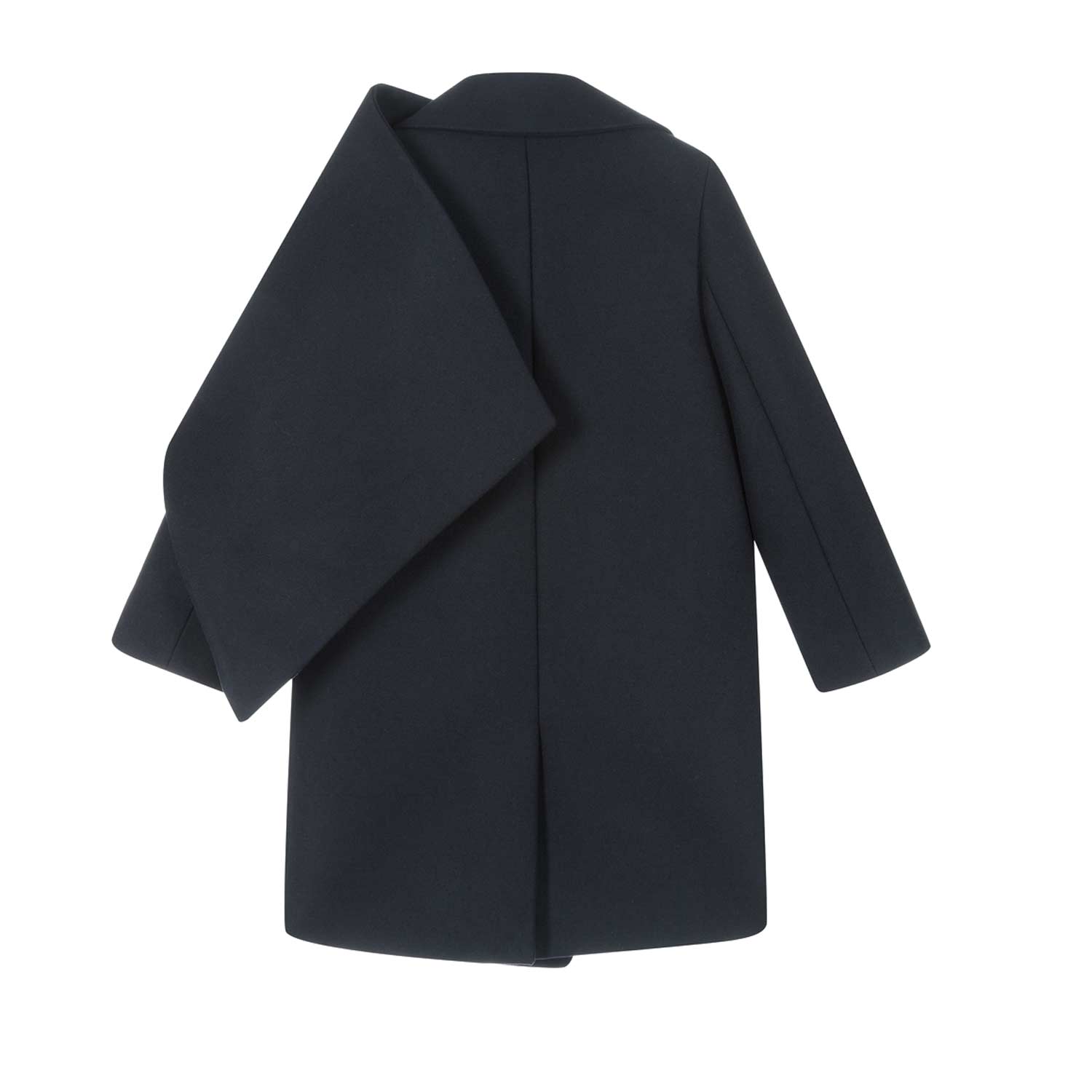 CAPPOTTO DI LANA BLU CON SCIARPA BAMBINA E TEEN - annameglio.com abbigliamento moda