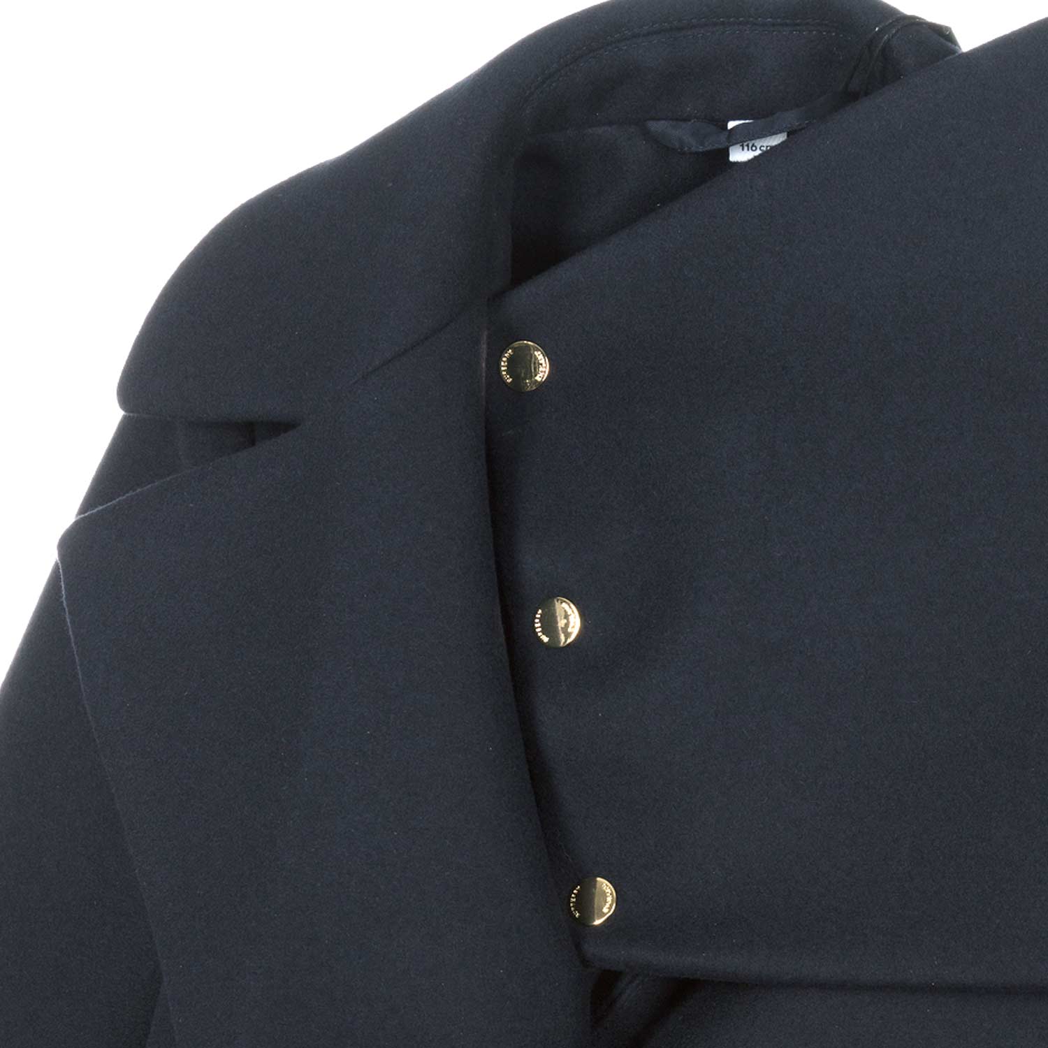 CAPPOTTO DI LANA BLU CON SCIARPA BAMBINA E TEEN - annameglio.com abbigliamento moda