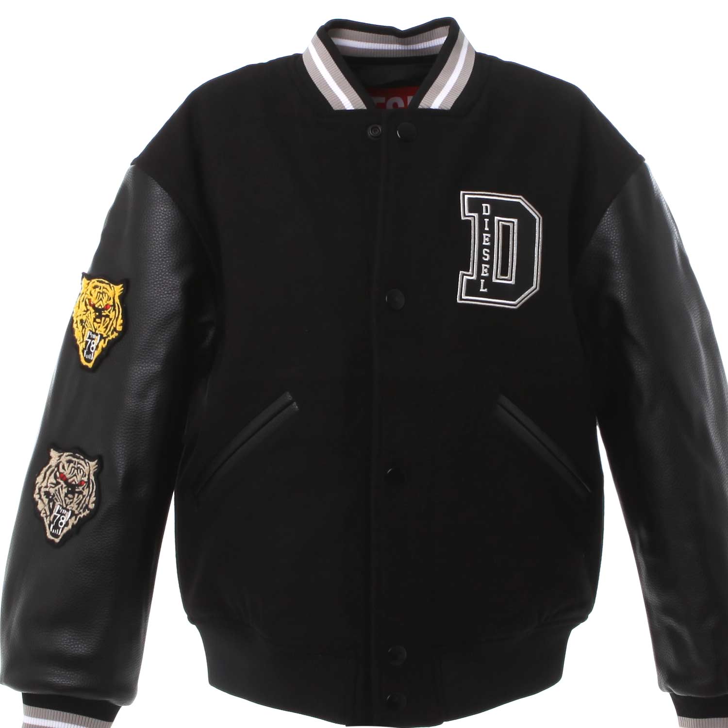 BOMBER JCASH NERO BAMBINO E TEENAGER - annameglio.com abbigliamento moda