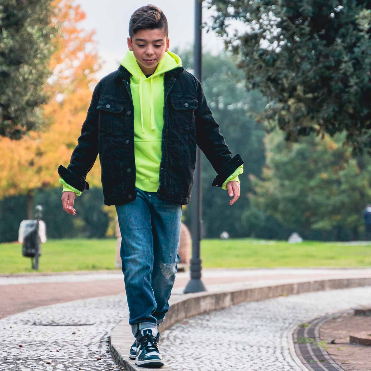 GIACCA DI JEANS NERA CON INTERNI TEDDY - annameglio.com abbigliamento moda