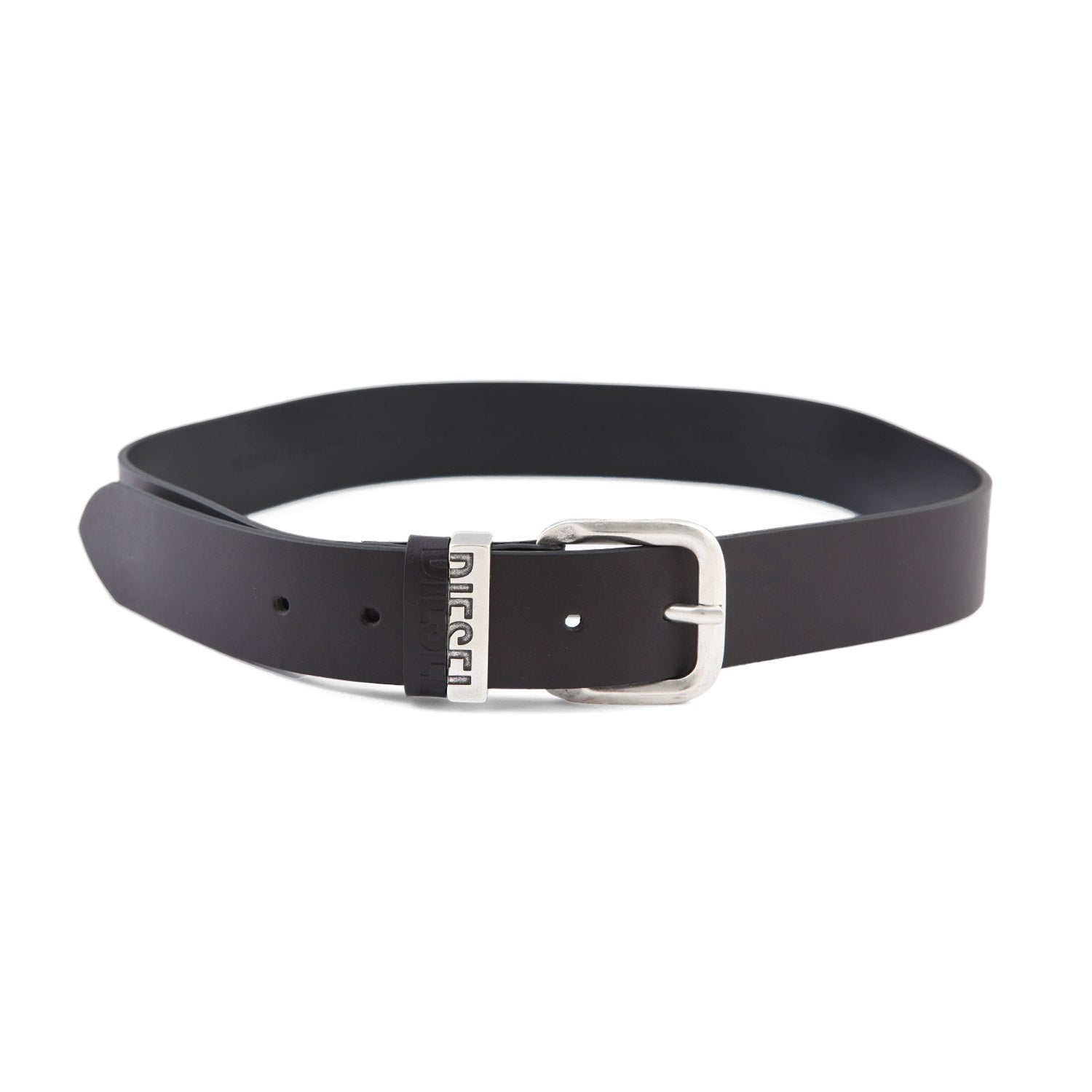 CINTURA UNISEX BVISIBLE IN PELLE NERA - annameglio.com abbigliamento moda