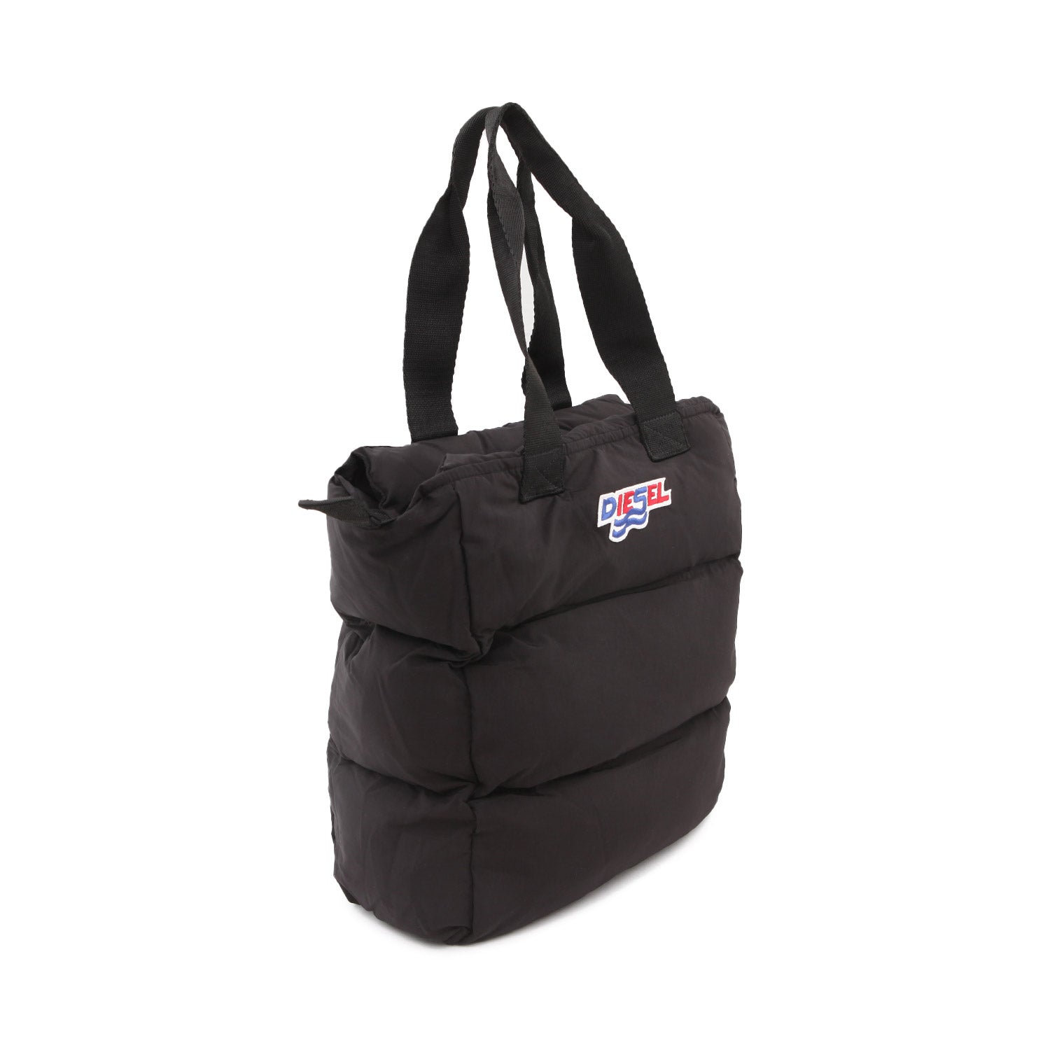 TOTE BAG NERA IMBOTTITA BAMBINA E RAGAZZA - annameglio.com abbigliamento moda