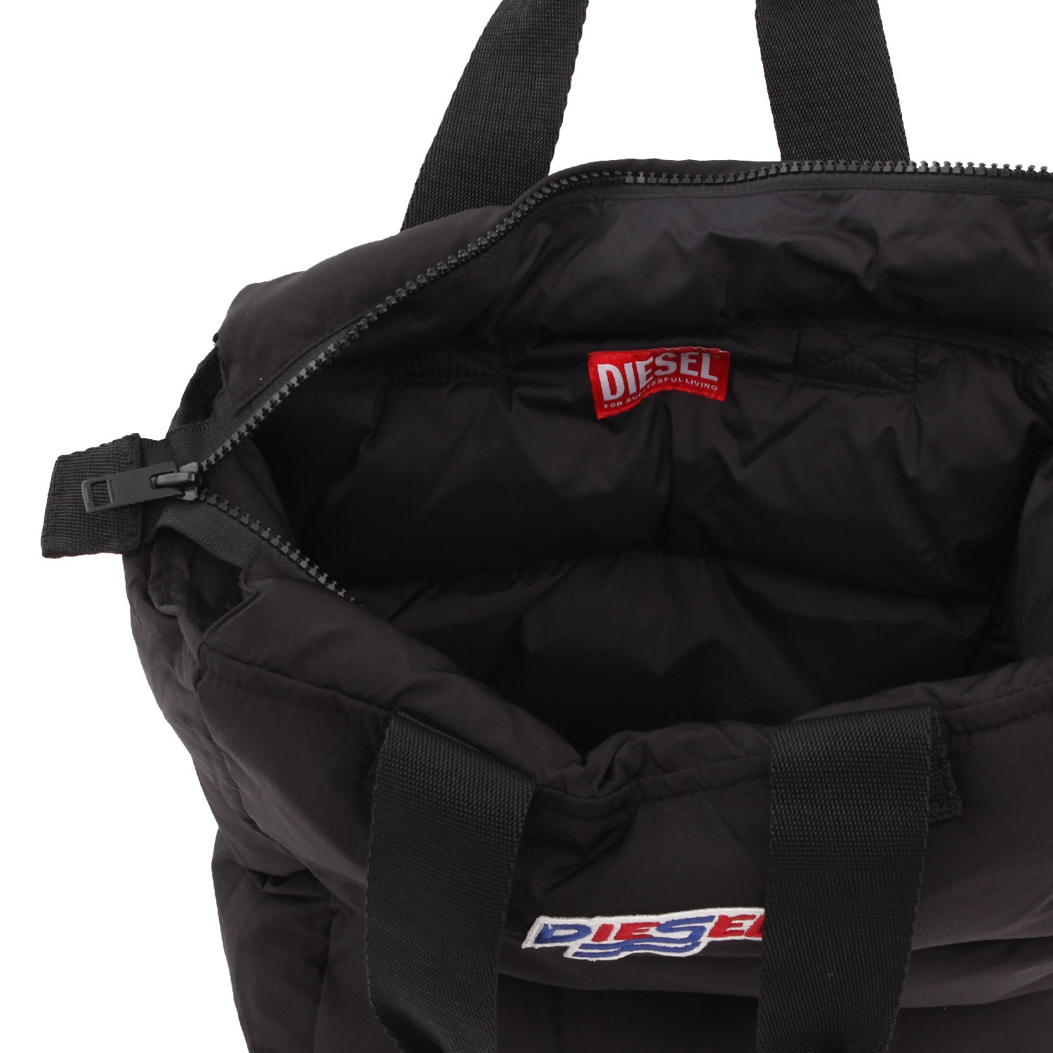 TOTE BAG NERA IMBOTTITA BAMBINA E RAGAZZA - annameglio.com abbigliamento moda