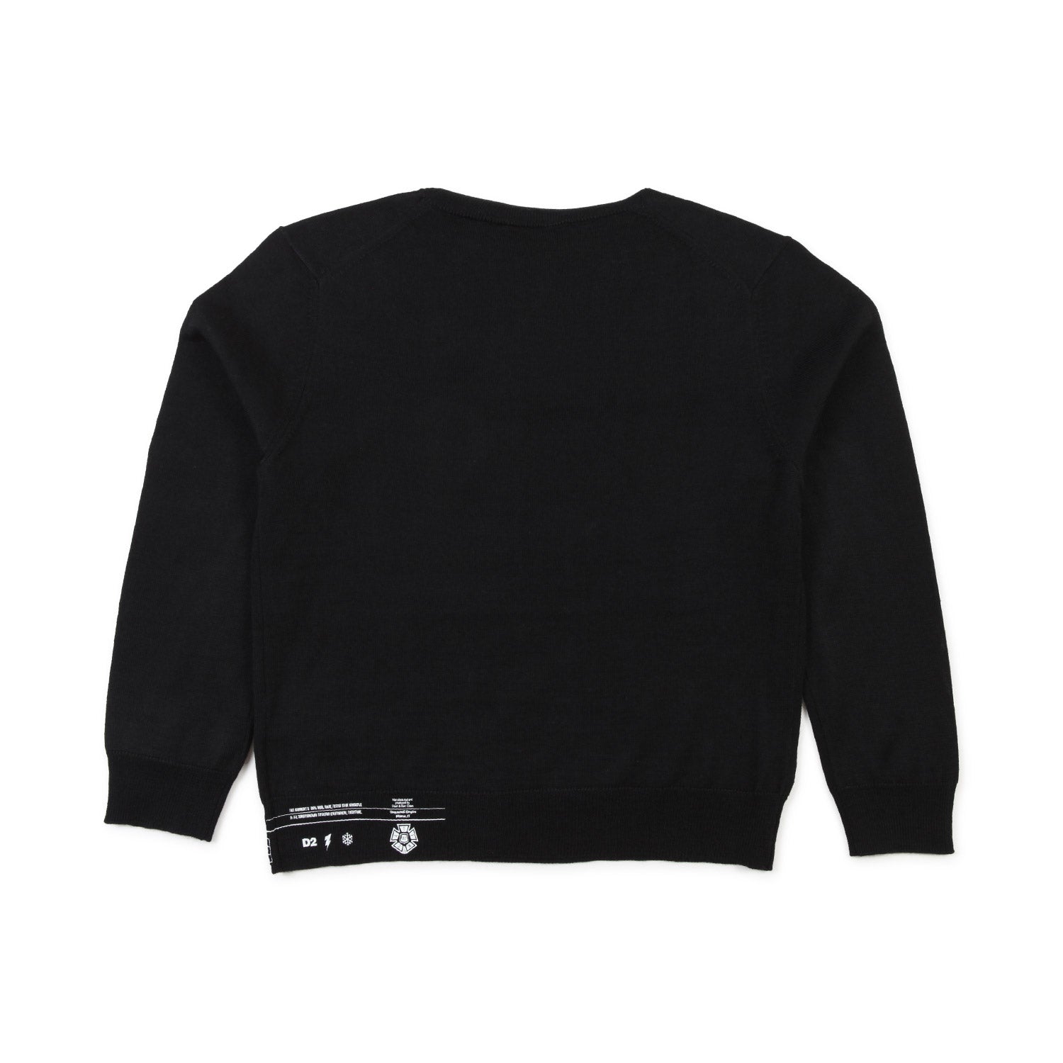 DOLCEVITA MISTO LANA NERO BAMBINO E TEENAGER - annameglio.com abbigliamento moda