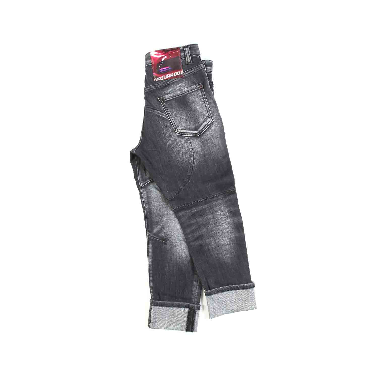 JEANS STONE WASHED GRIGIO BAMBINO E TEEN - annameglio.com abbigliamento moda