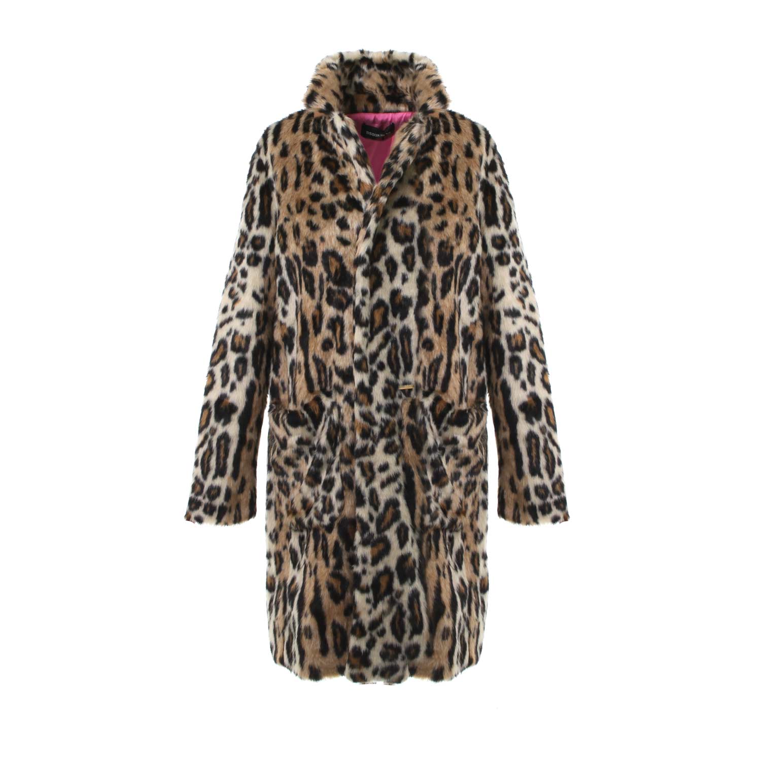 CAPPOTTO LEOPARDATO E ROSA FLUO BAMBINA E TEENAGER - annameglio.com abbigliamento moda