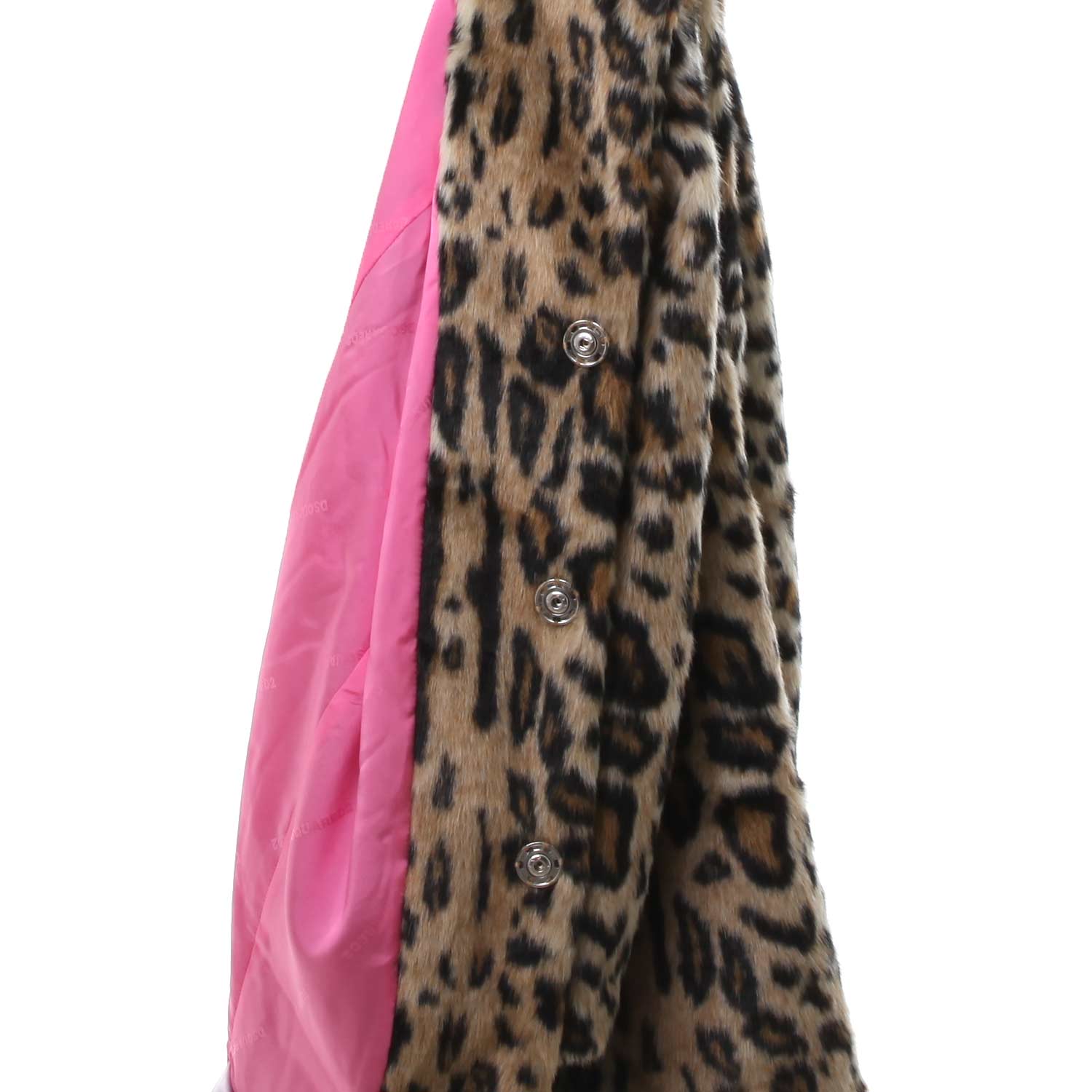 CAPPOTTO LEOPARDATO E ROSA FLUO BAMBINA E TEENAGER - annameglio.com abbigliamento moda