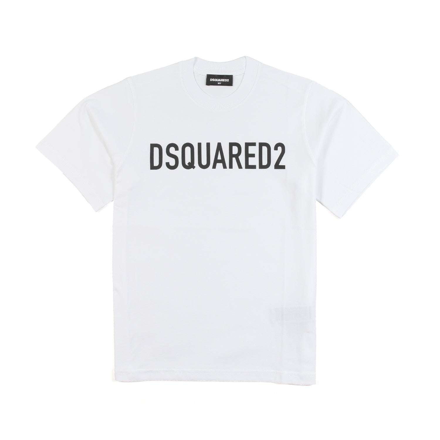 T-SHIRT BIANCA CON LOGO NERO - annameglio.com abbigliamento moda