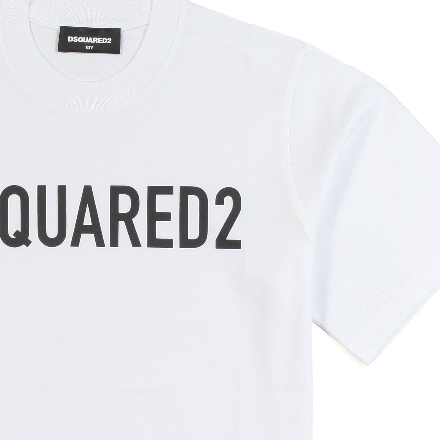 T-SHIRT BIANCA CON LOGO NERO - annameglio.com abbigliamento moda