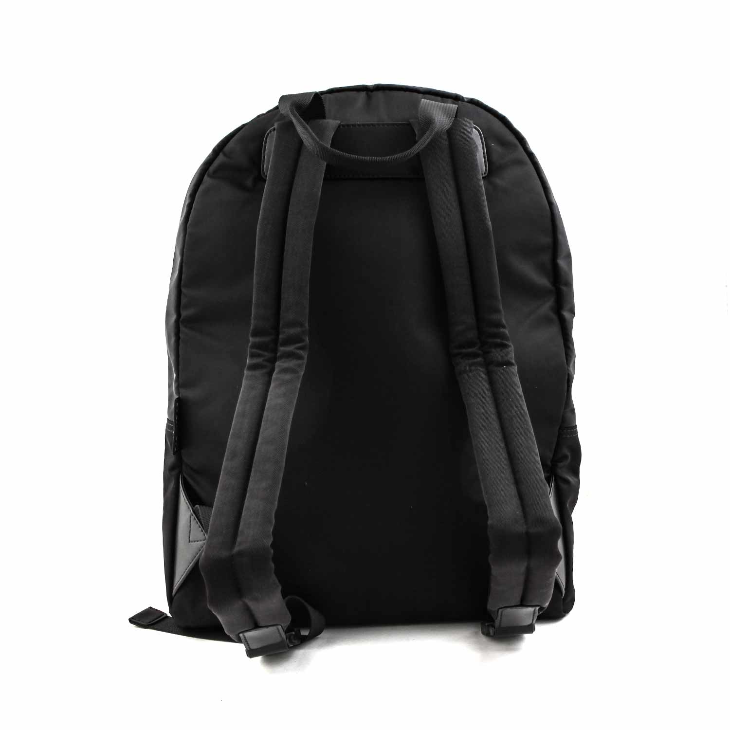 ZAINO UNISEX NERO CON LOGO BIANCO - annameglio.com abbigliamento moda