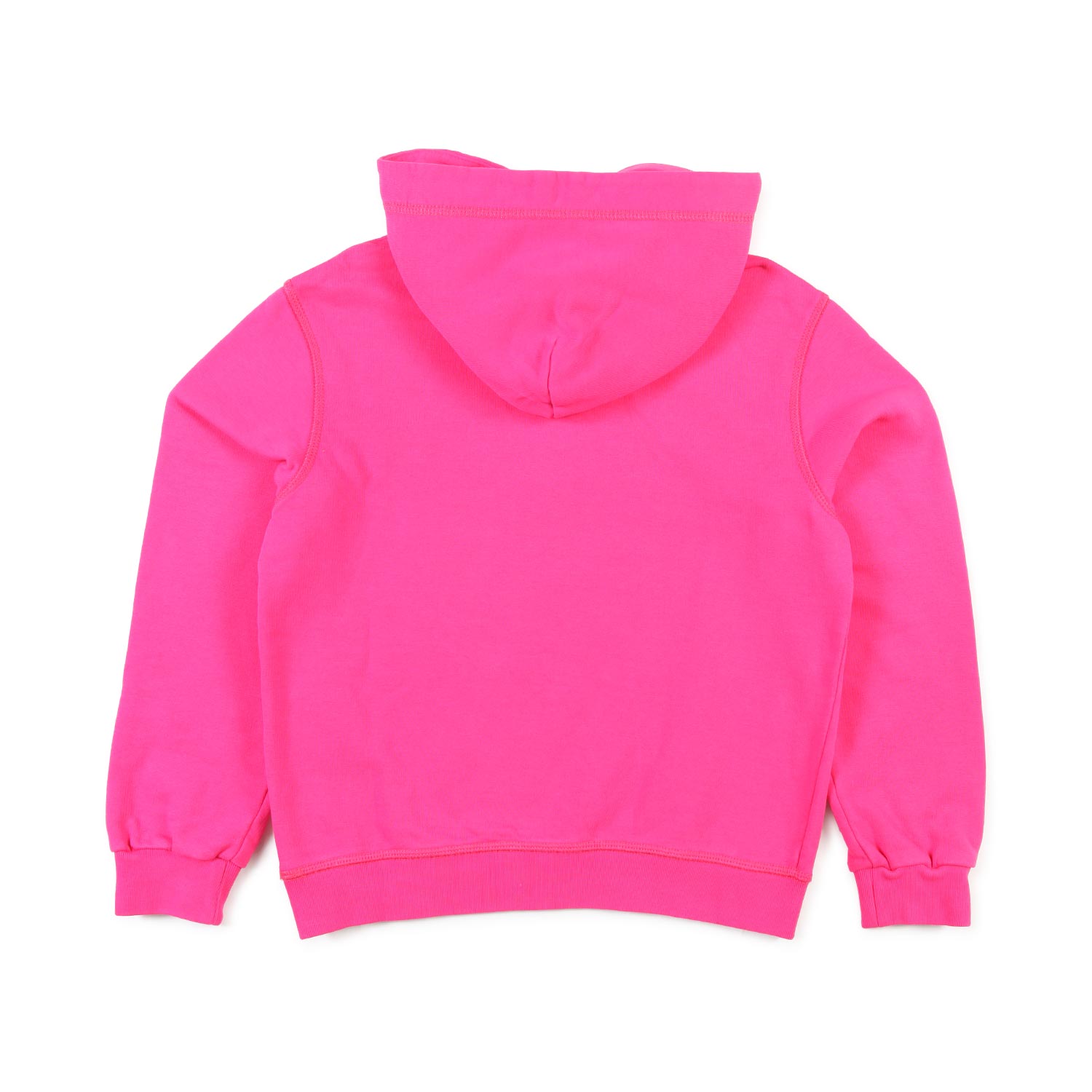 FELPA UNISEX FUCSIA CON CAPPUCCIO JR E TEEN - annameglio.com abbigliamento moda