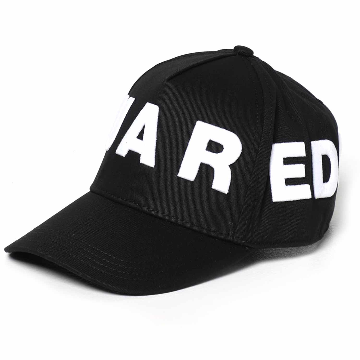 CAPPELLO BASEBALL NERO CON LOGO BIANCO - annameglio.com abbigliamento moda