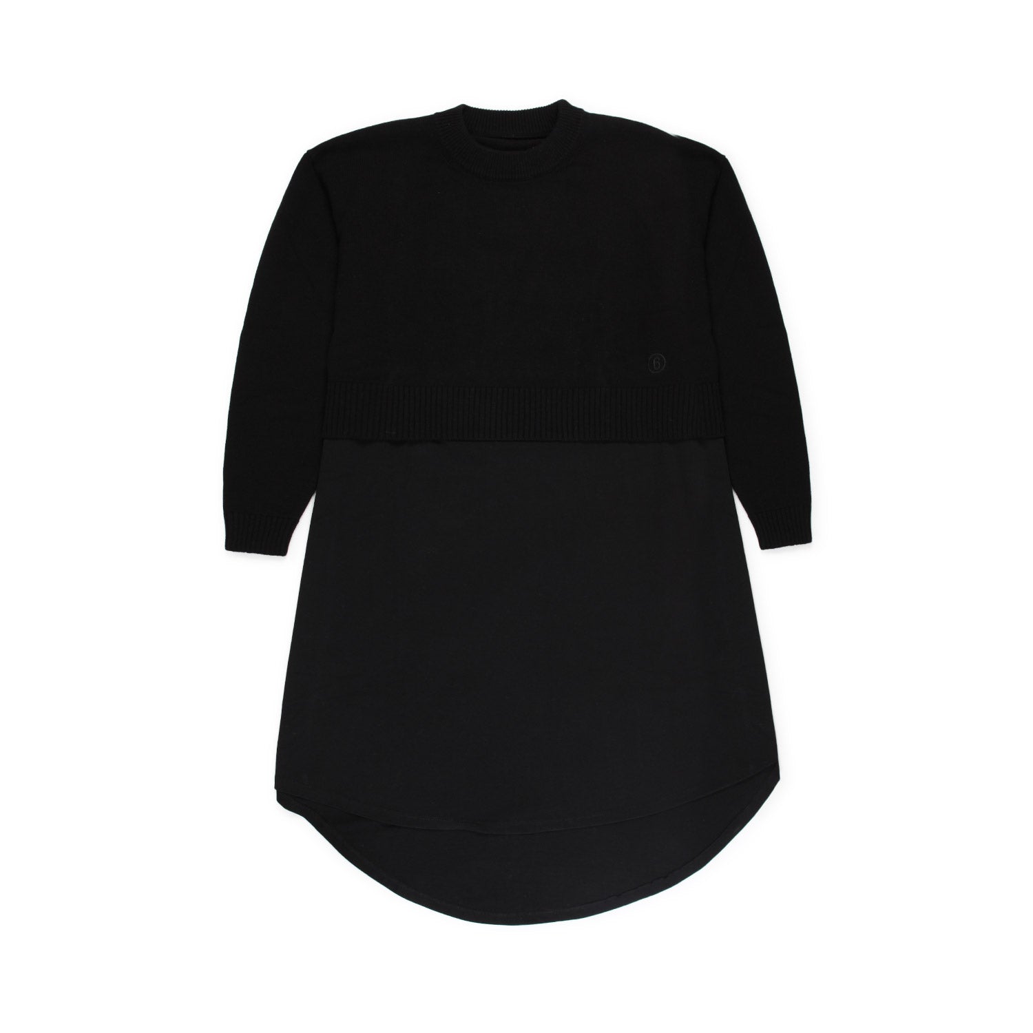 ABITO NERO CON PULLOVER BAMBINA E TEEN - annameglio.com abbigliamento moda