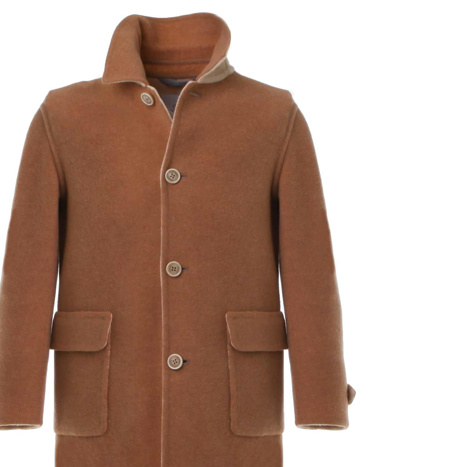 CAPPOTTO MARRONE BAMBINO E TEENAGER - annameglio.com abbigliamento moda