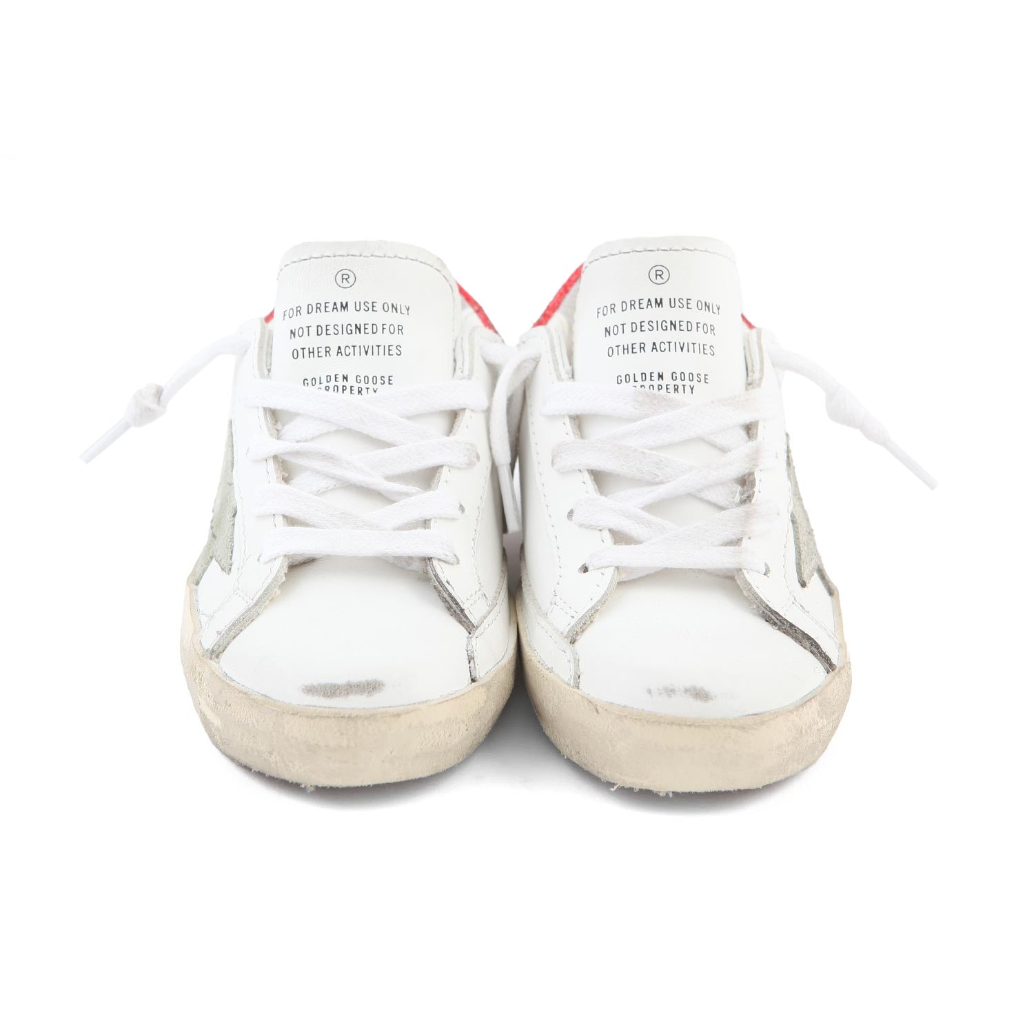 SNEAKER SSTAR BIANCA E ROSSA BABY UNISEX - annameglio.com abbigliamento moda