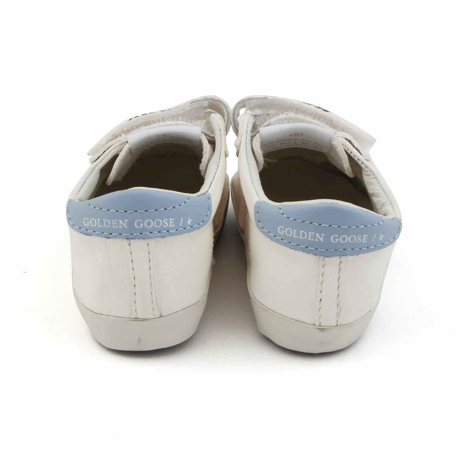 SNEAKER GGDB SSTAR BIANCA CON STELLA ORO NEONATA - annameglio.com abbigliamento moda