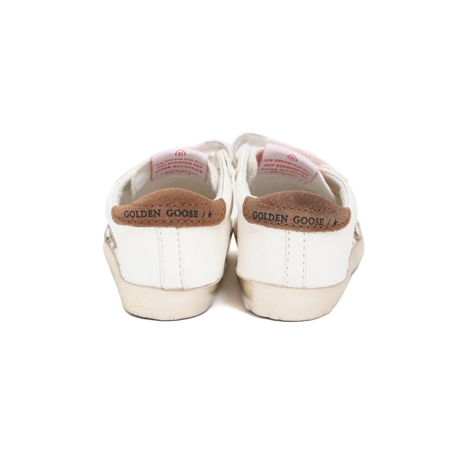 SNEAKER GGDB SSTAR BIANCA E BEIGE NEONATA - annameglio.com abbigliamento moda