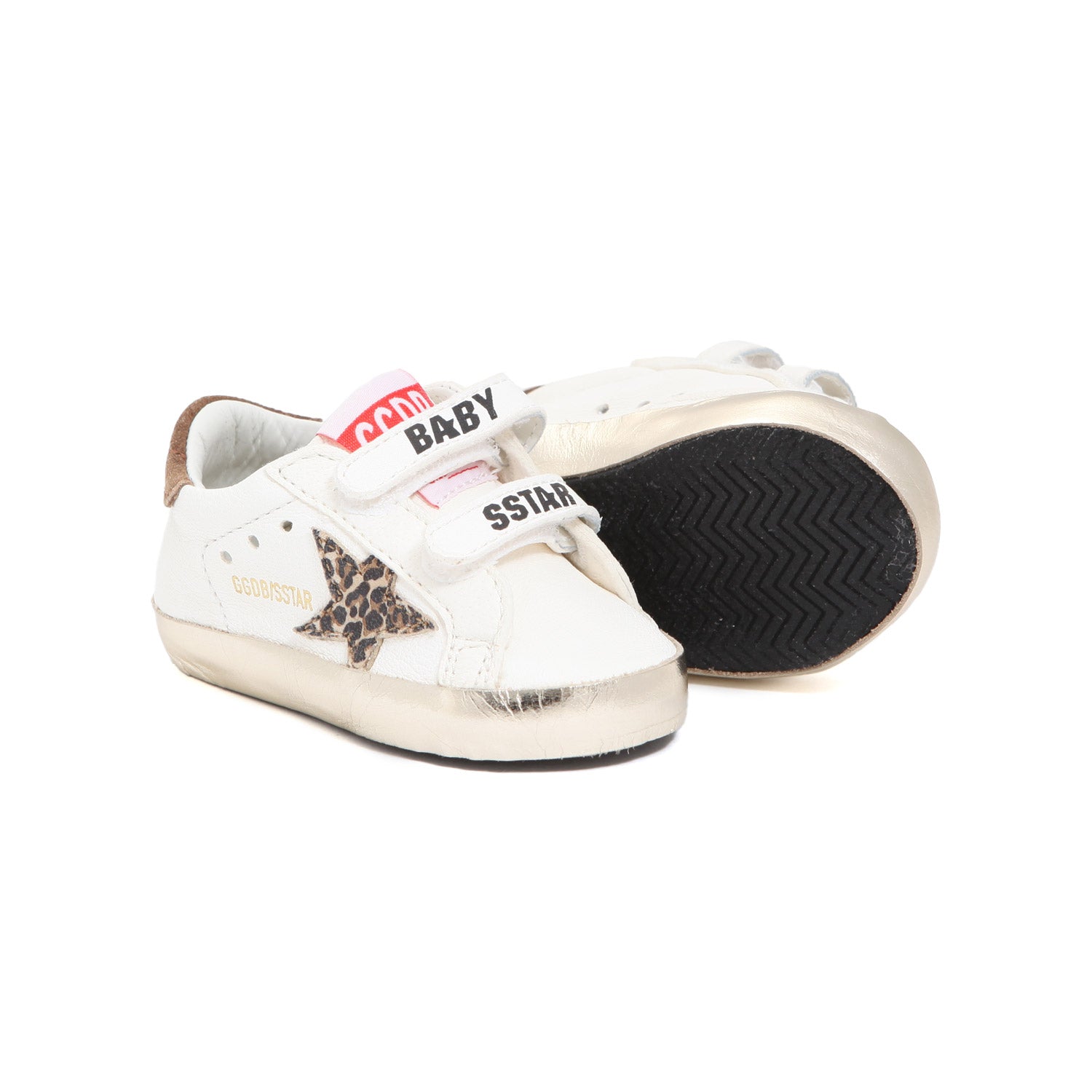 SNEAKER GGDB SSTAR BIANCA E BEIGE NEONATA - annameglio.com abbigliamento moda