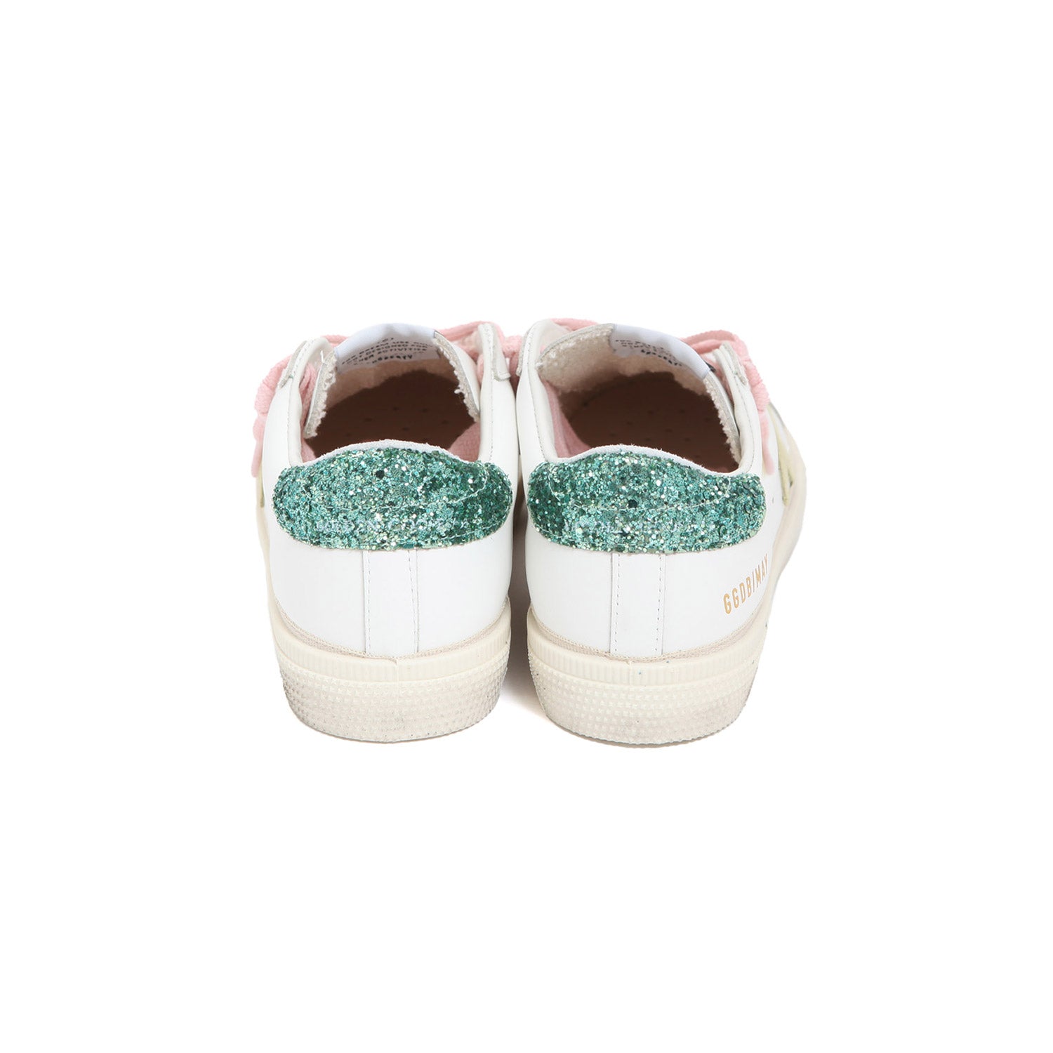 SNEAKER GGDB MAY BIANCA, VERDE E ROSA BAMBINA - annameglio.com abbigliamento moda