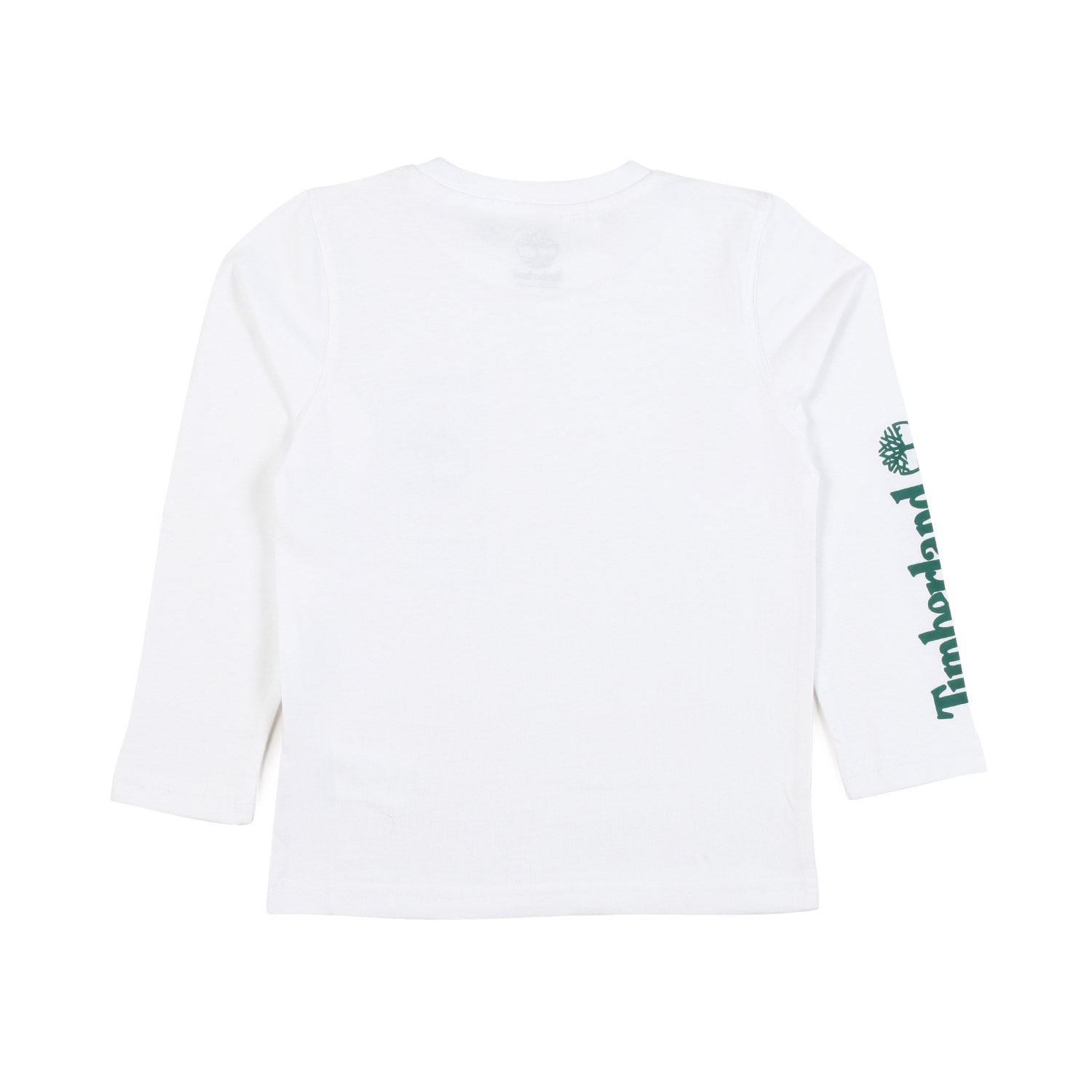 T-SHIRT MANICA LUNGA BIANCA CON LOGHI VERDI - annameglio.com abbigliamento moda