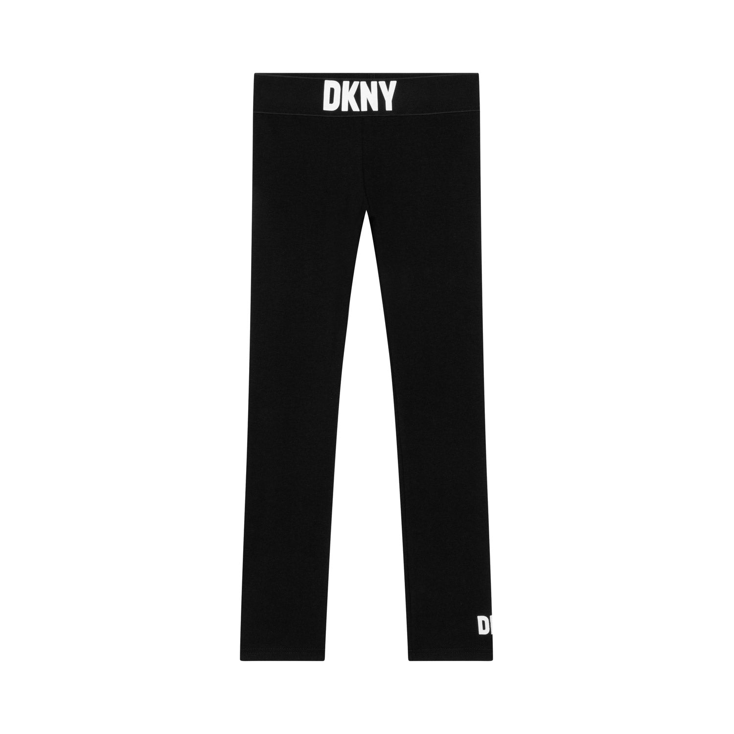 LEGGINGS NERI CON LOGHI BIANCHI BAMBINA E TEEN - annameglio.com abbigliamento moda