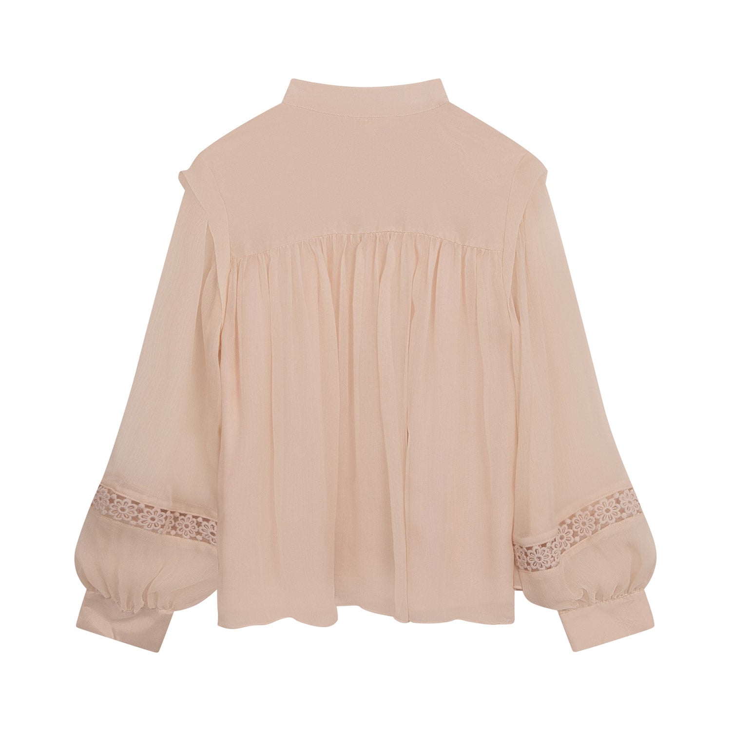 CAMICIA ROSA DI SETA BAMBINA E TEEN - annameglio.com abbigliamento moda