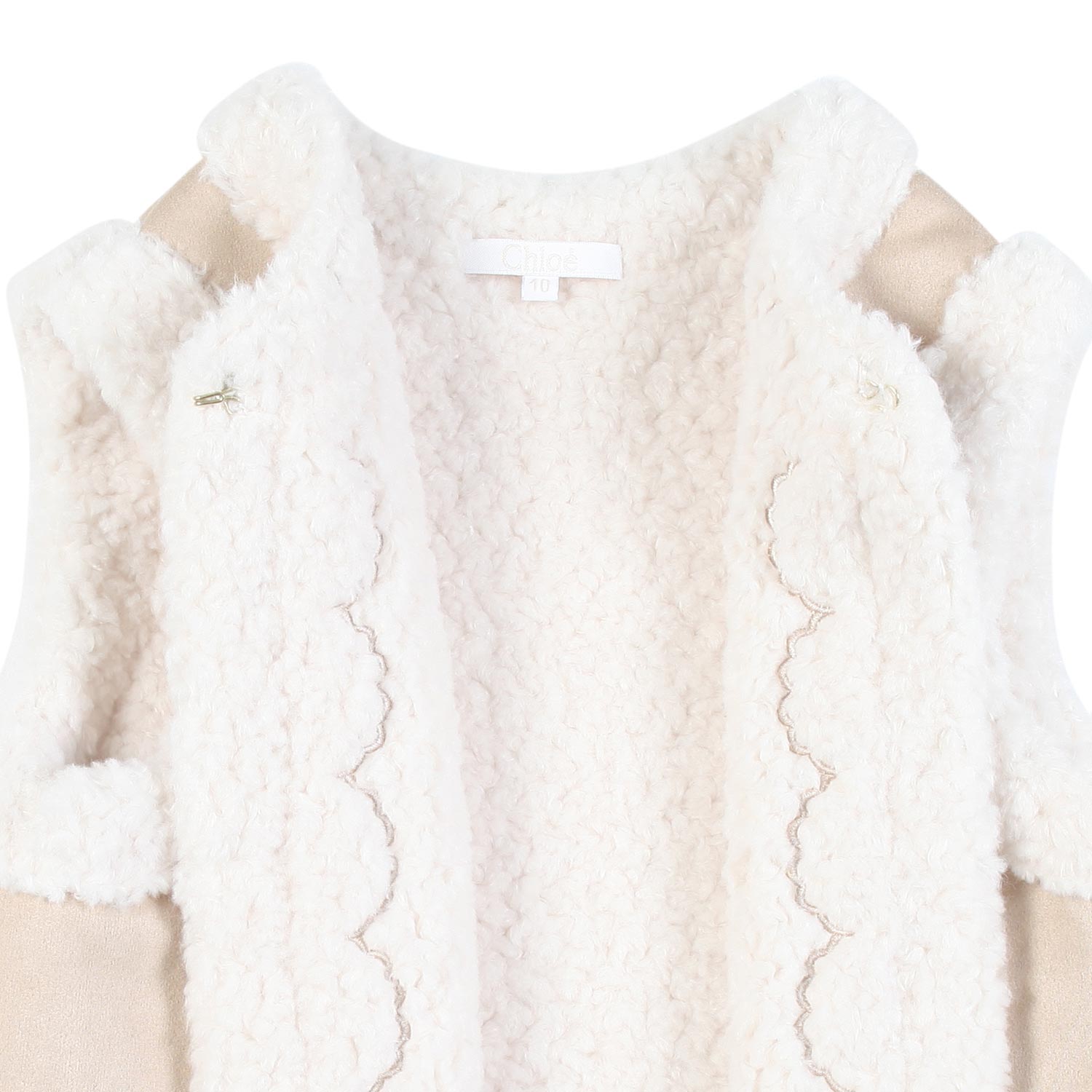 Gilet eco-shearling girl - annameglio.com abbigliamento moda