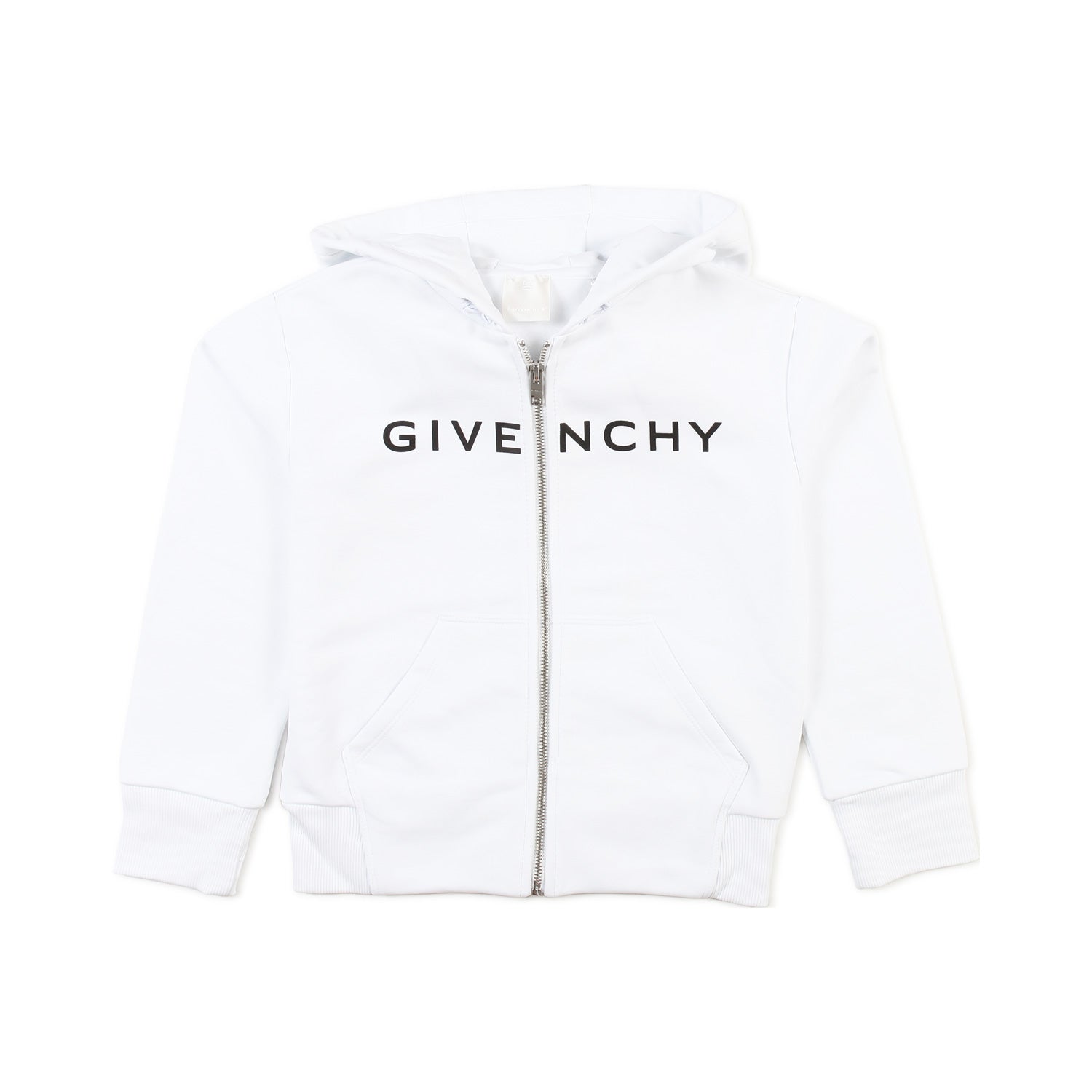 FELPA UNISEX BIANCA CON CAPPUCCIO BAMBINO E TEEN - annameglio.com abbigliamento moda