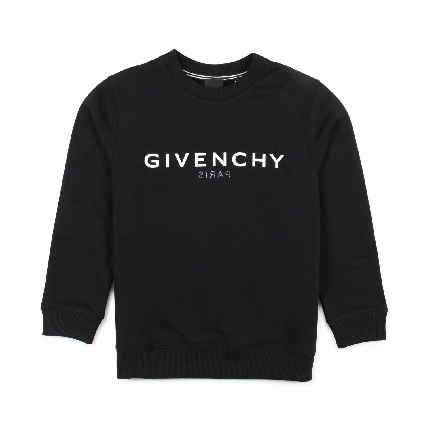 FELPA UNISEX NERA CON LOGHI BAMBINO E TEEN - annameglio.com abbigliamento moda