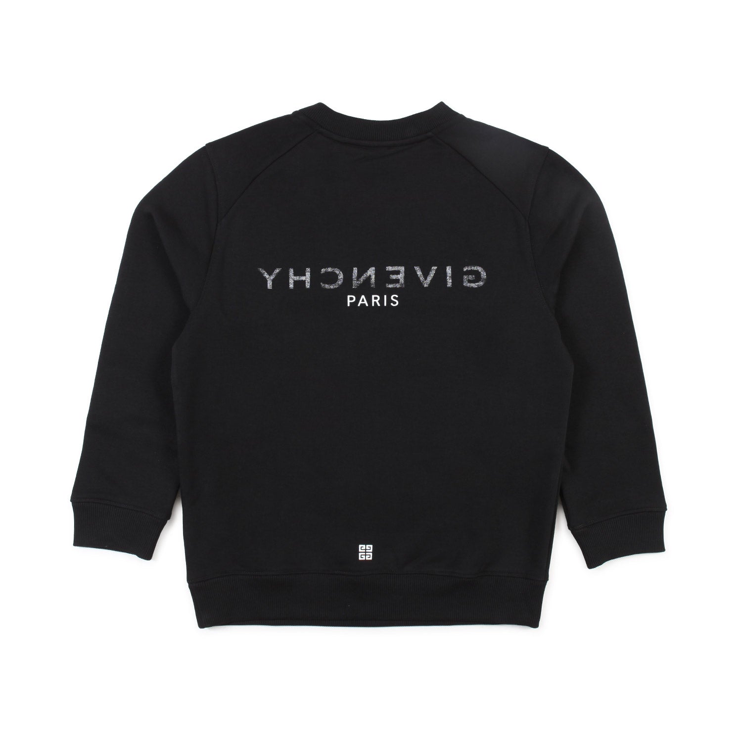 FELPA UNISEX NERA CON LOGHI BAMBINO E TEEN - annameglio.com abbigliamento moda