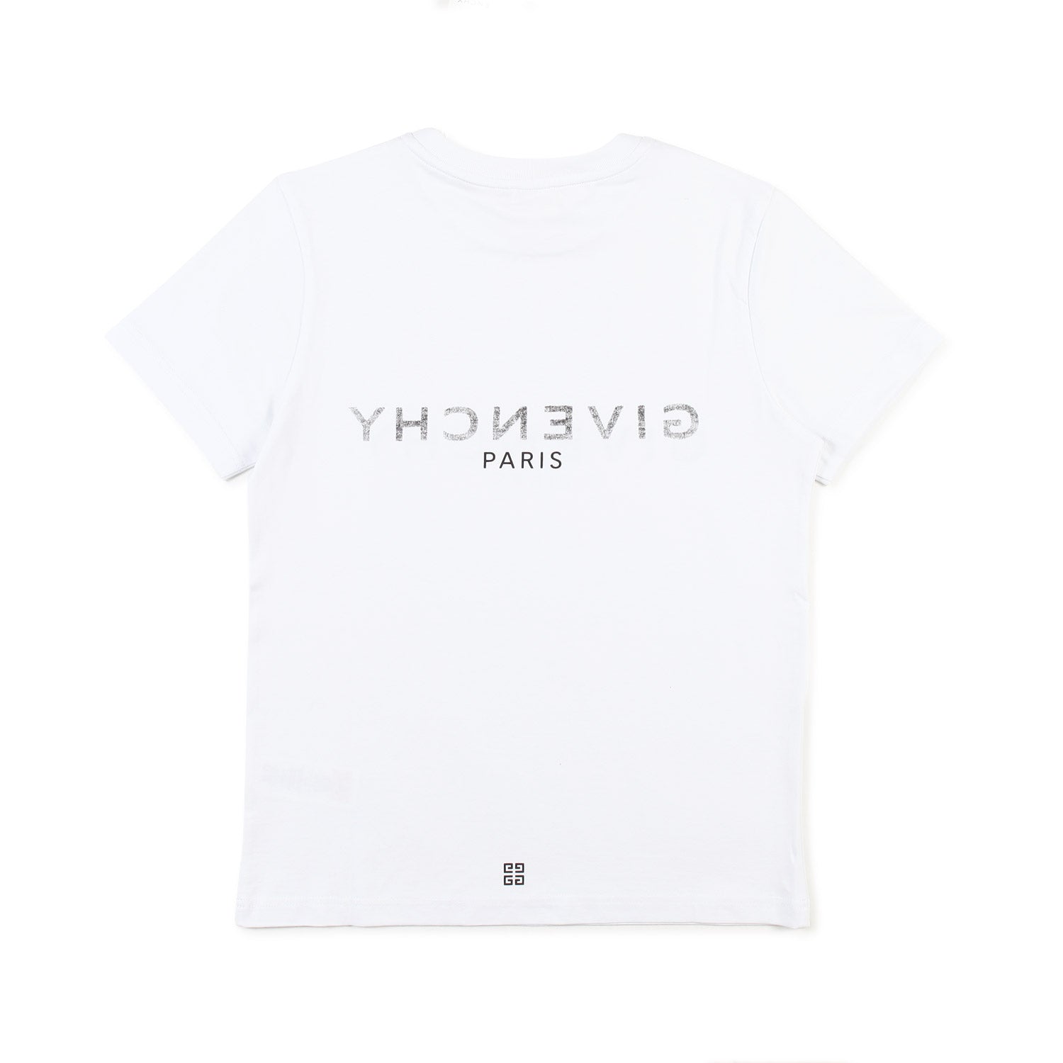 T-SHIRT BIANCA CON LOGHI BAMBINA E TEEN - annameglio.com abbigliamento moda