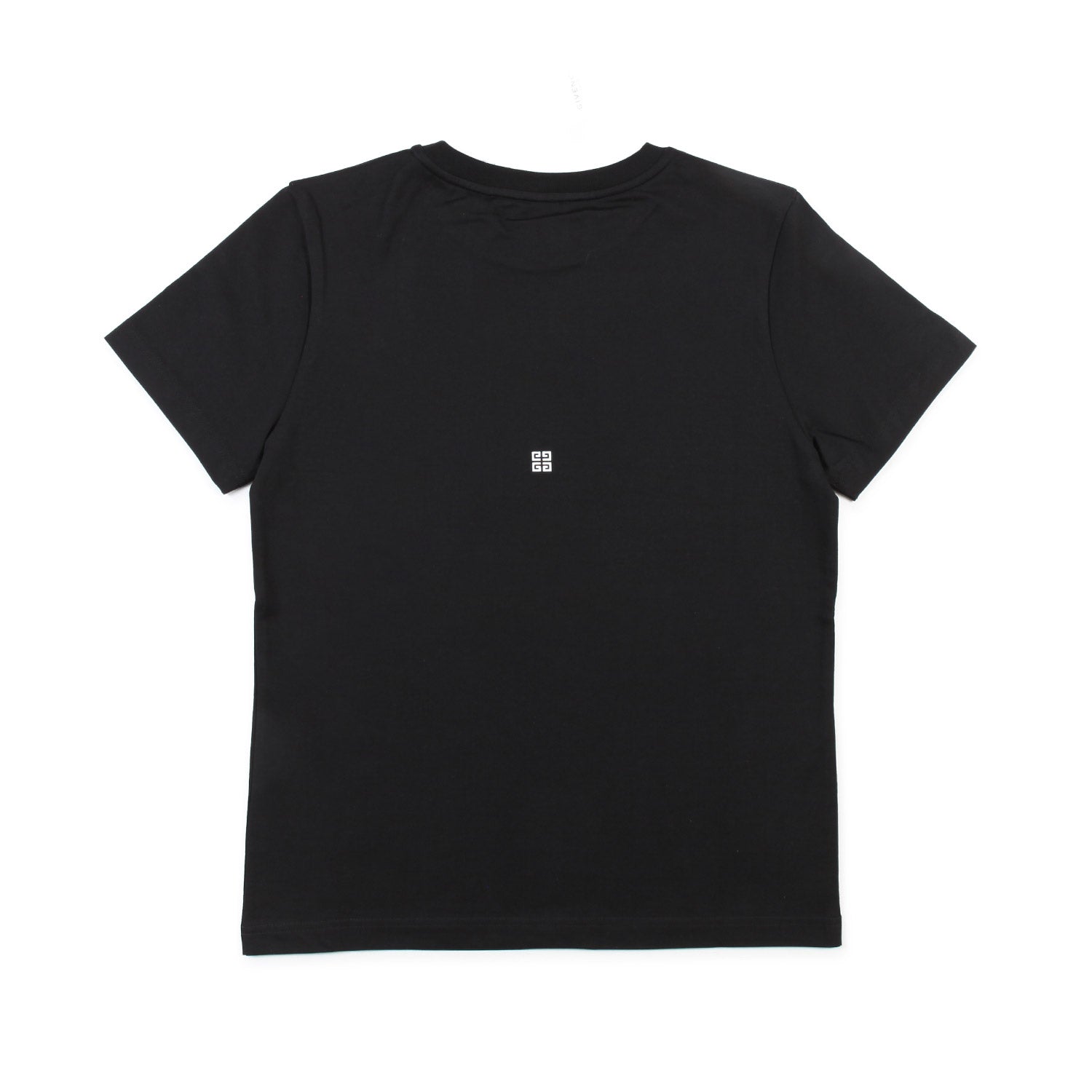 T-SHIRT NERA CON MINI LOGHI BAMBINA E TEEN - annameglio.com abbigliamento moda