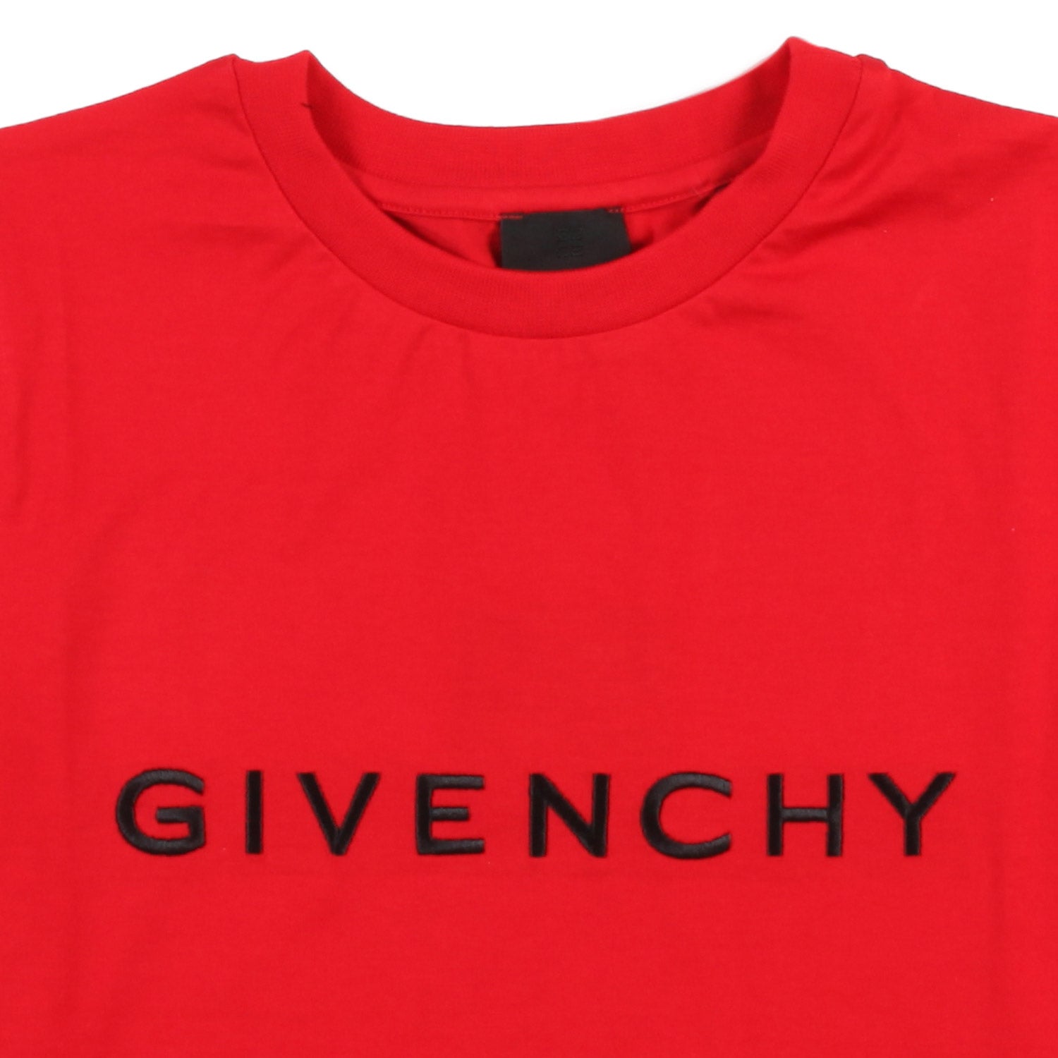 T-SHIRT ROSSA CON LOGHI RICAMATI BAMBINA E TEEN - annameglio.com abbigliamento moda