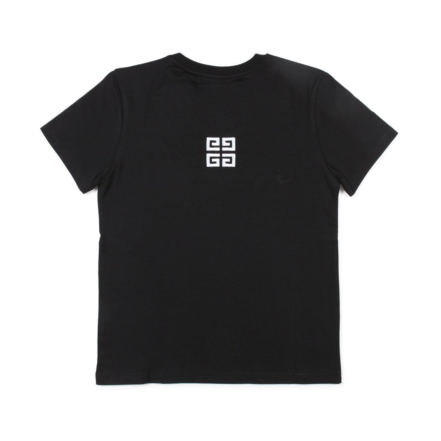 T-SHIRT NERA CON LOGHI RICAMATI BAMBINA E TEEN - annameglio.com abbigliamento moda