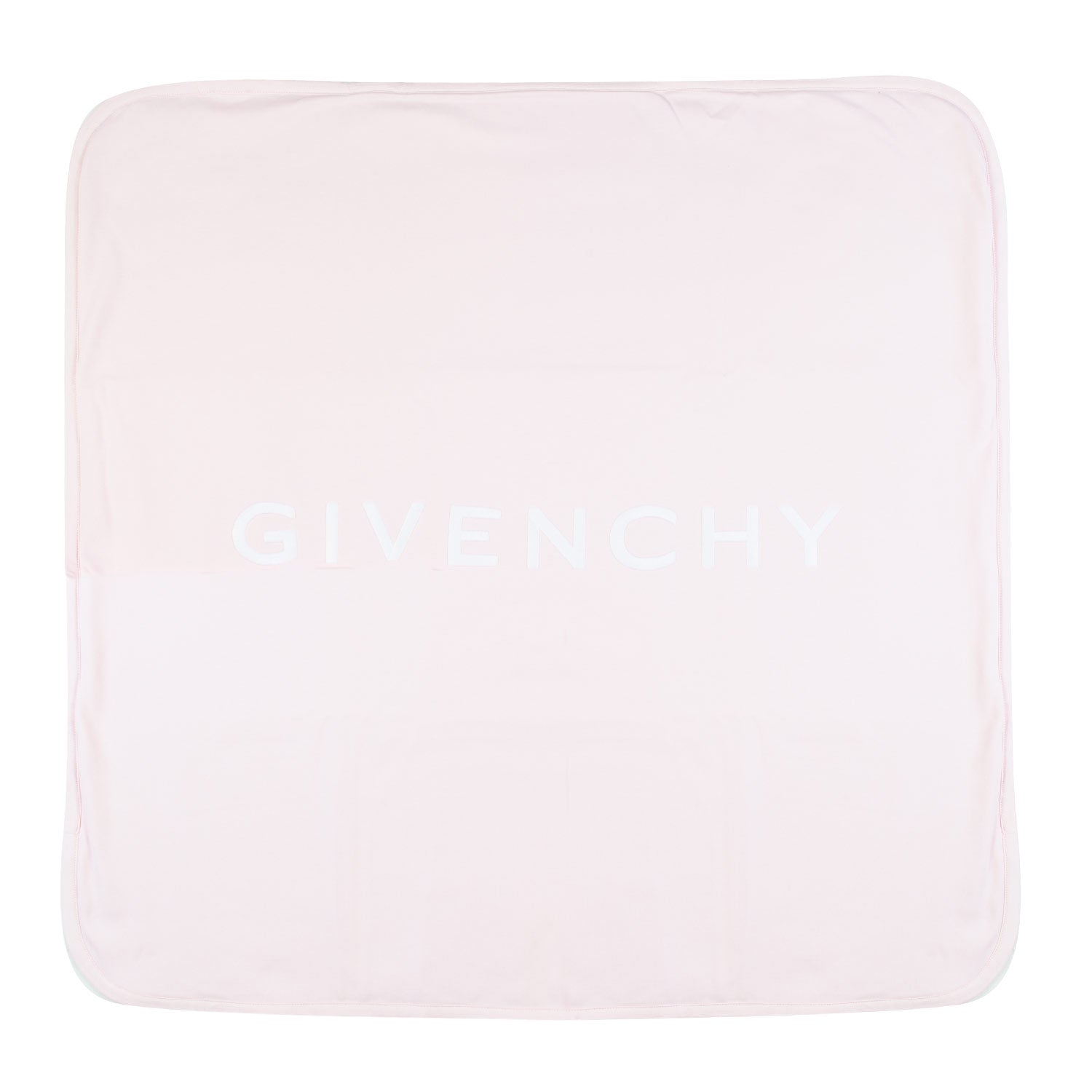 COPERTA ROSA CHIARO CON LOGO RICAMATO NEONATA - annameglio.com abbigliamento moda