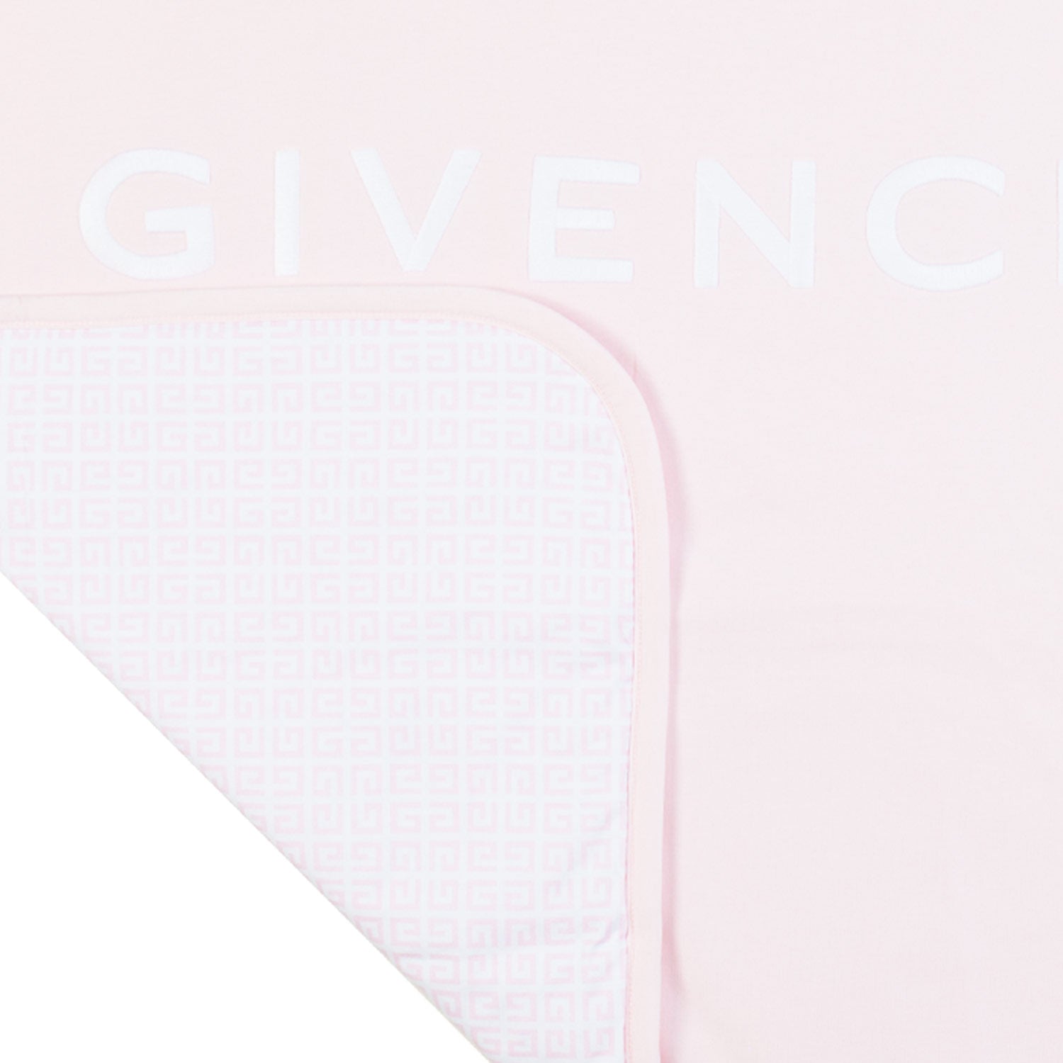 COPERTA ROSA CHIARO CON LOGO RICAMATO NEONATA - annameglio.com abbigliamento moda