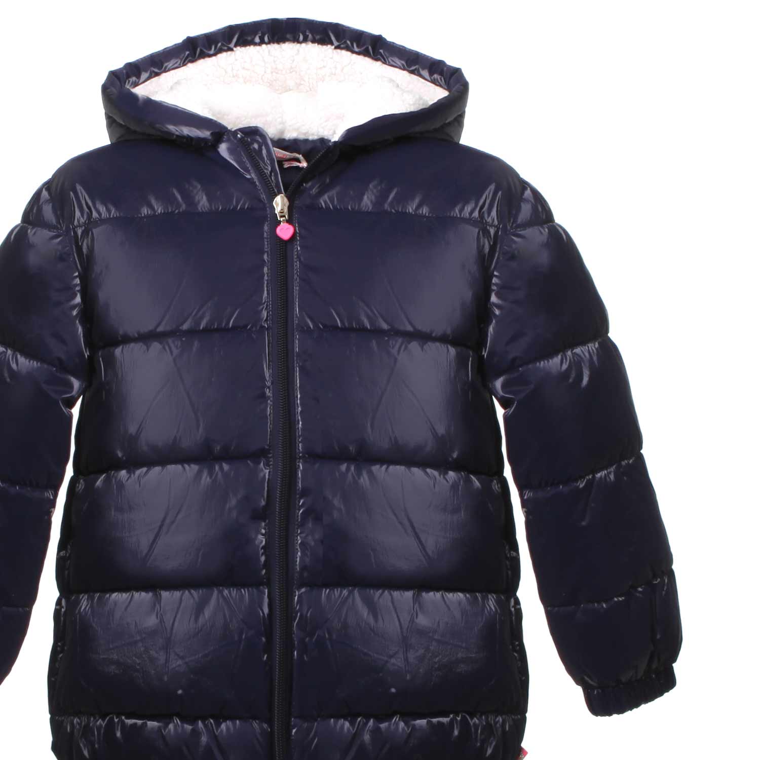 GIUBBOTTO BLU SCURO CON LOGO MULTICOLOR - annameglio.com abbigliamento moda