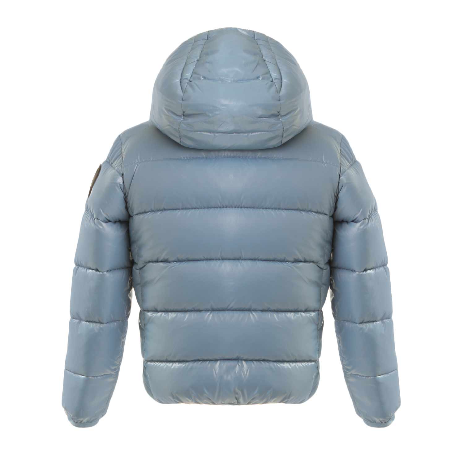 PIUMINO GAVIN BLU POLVERE CON FODERA ECO TEDDY - annameglio.com abbigliamento moda