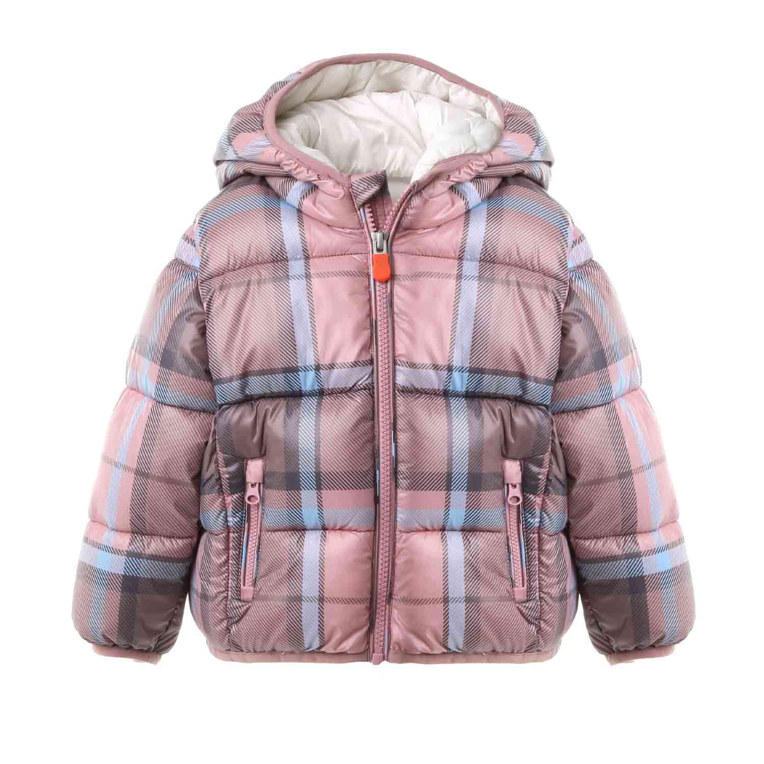 PIUMINO PATSY TARTAN ROSA NEONATA - annameglio.com abbigliamento moda
