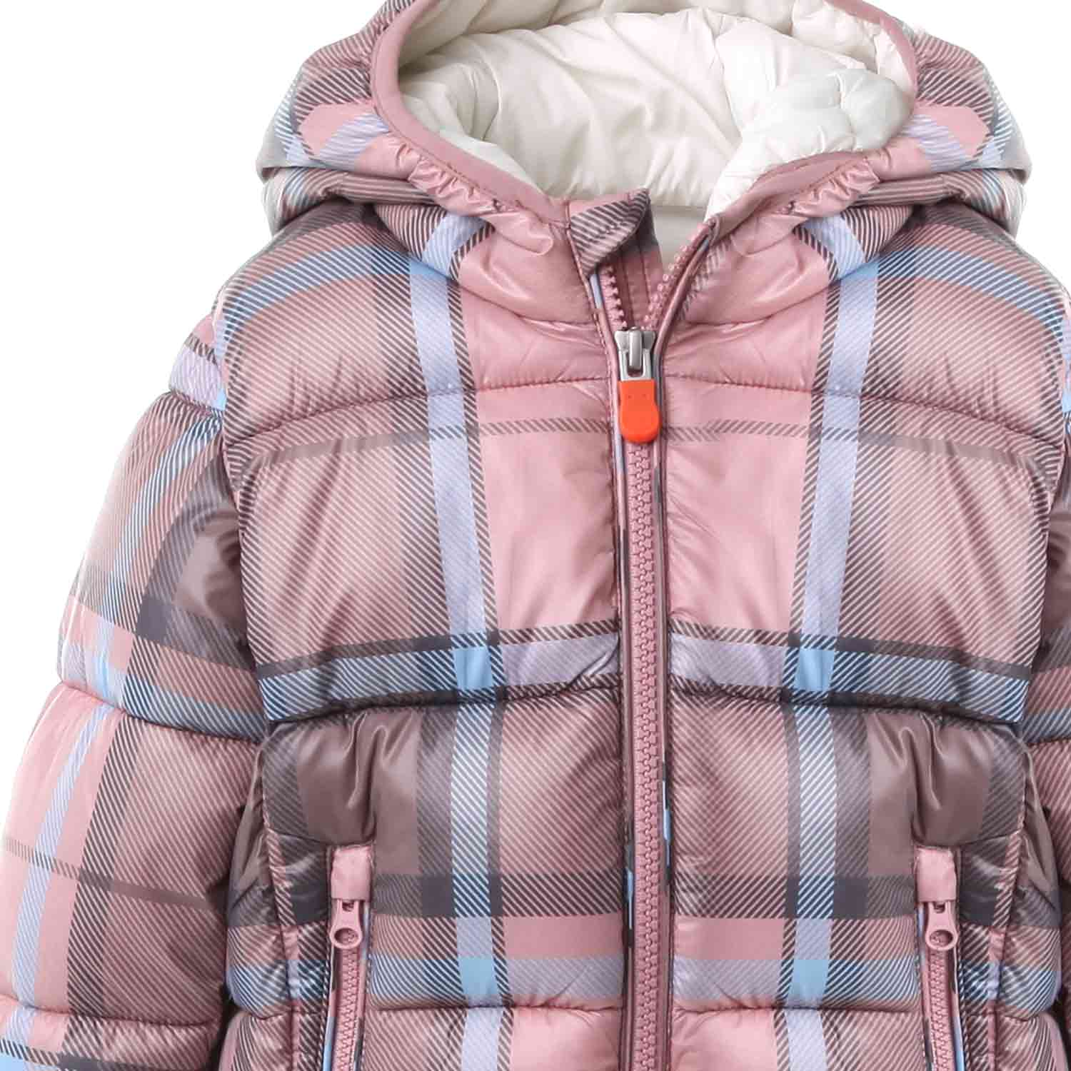 PIUMINO PATSY TARTAN ROSA NEONATA - annameglio.com abbigliamento moda
