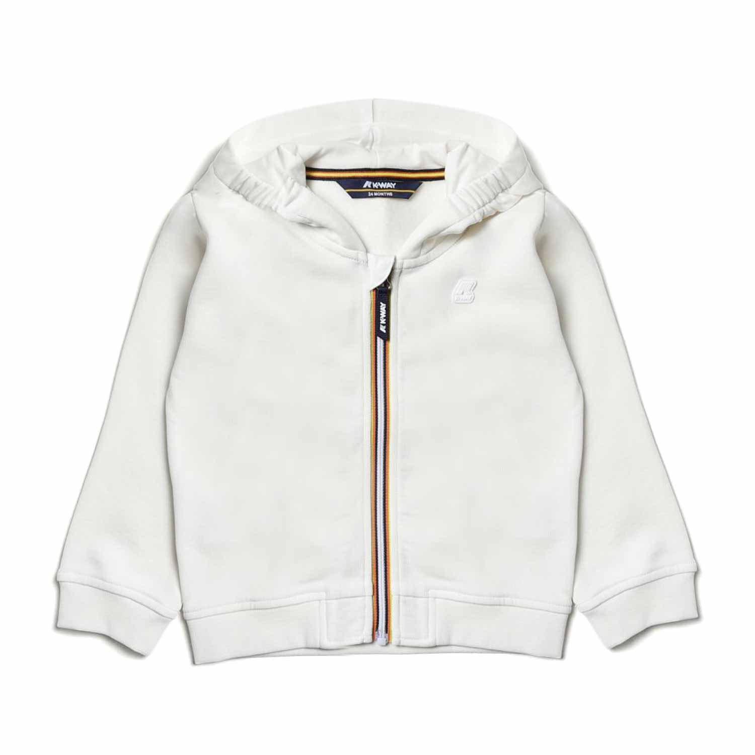 FELPA ANTHONY FLEECE BIANCA BABY UNISEX - annameglio.com abbigliamento moda