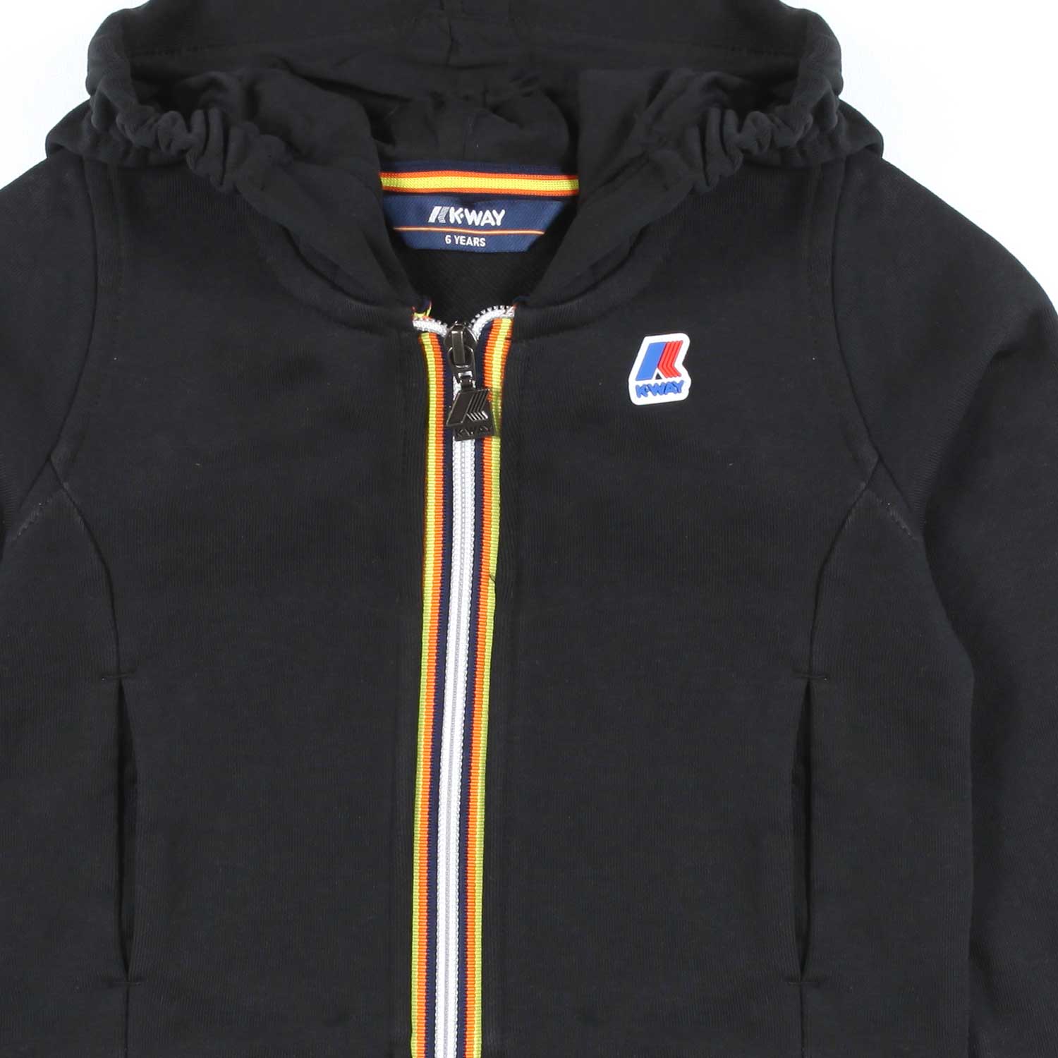 FELPA UNISEX DELINE FRENCH TERRY NERA - annameglio.com abbigliamento moda