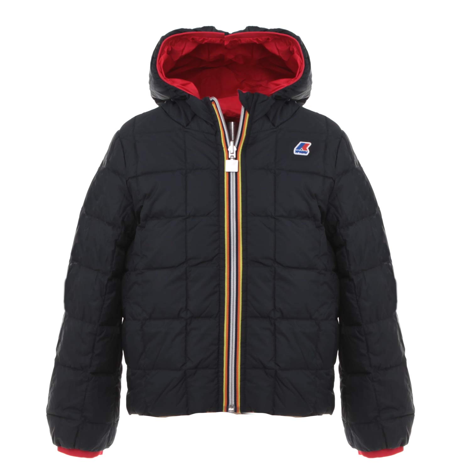 PIUMINO JACQUES THERMO PLUS2 DOUBLE ROSSO E BLU - annameglio.com abbigliamento moda