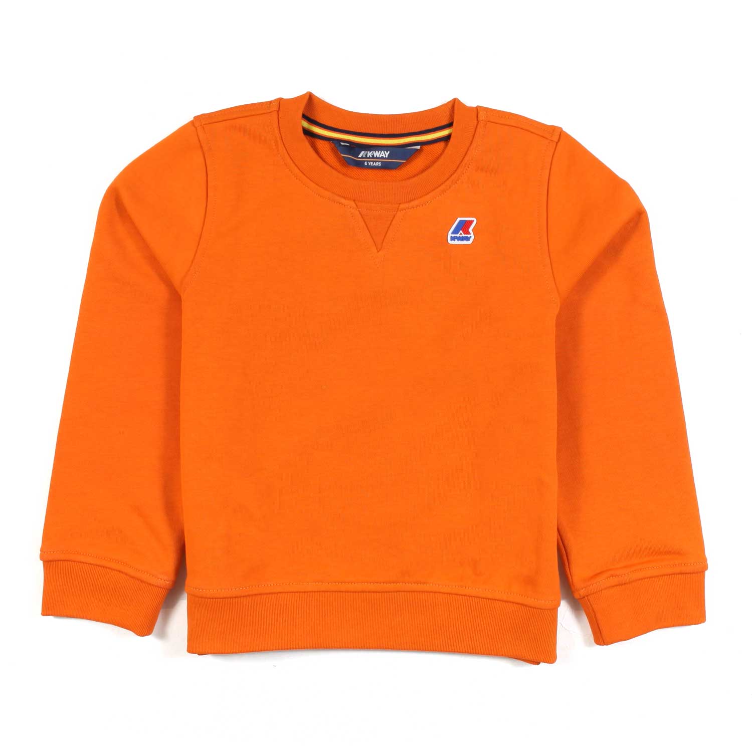 FELPA UNISEX BAPTISTE FRENCH TERRY ARANCIONE - annameglio.com abbigliamento moda