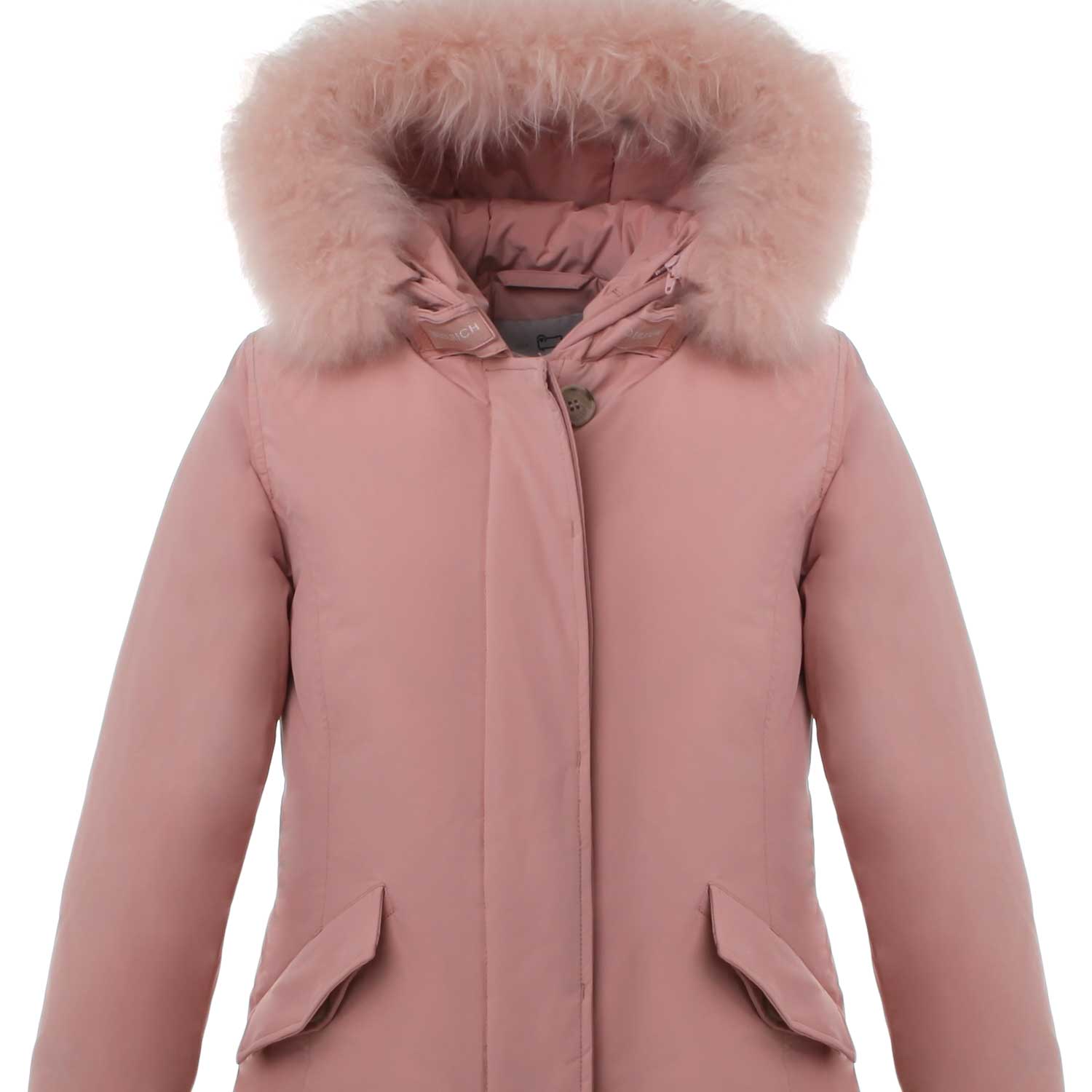 ARCTIC PARKA LUXURY DUSTY PINK BAMBINA E TEENAGER - annameglio.com abbigliamento moda