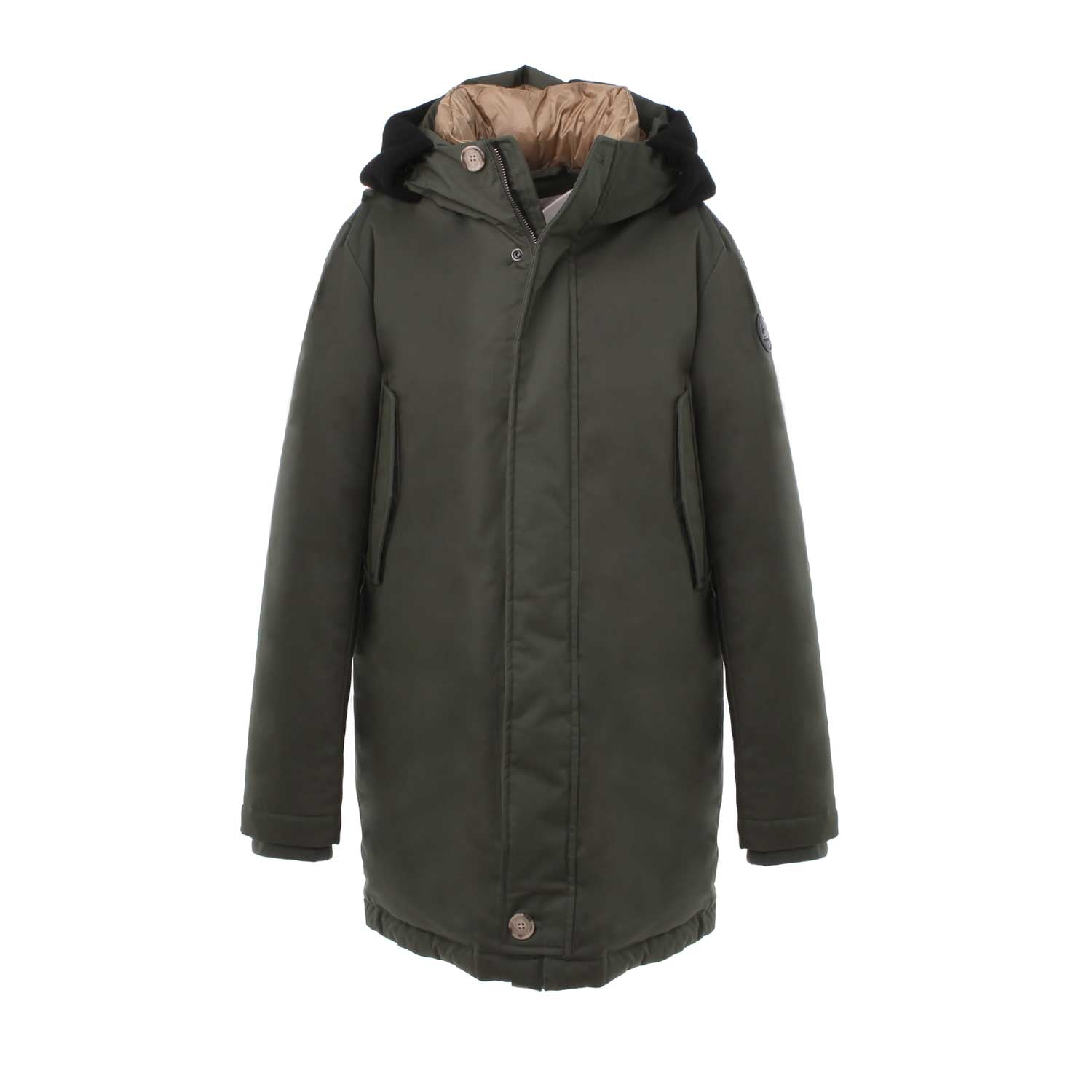 GIUBBOTTO COTTON PARKA VERDE TIMO BAMBINO E TEEN - annameglio.com abbigliamento moda