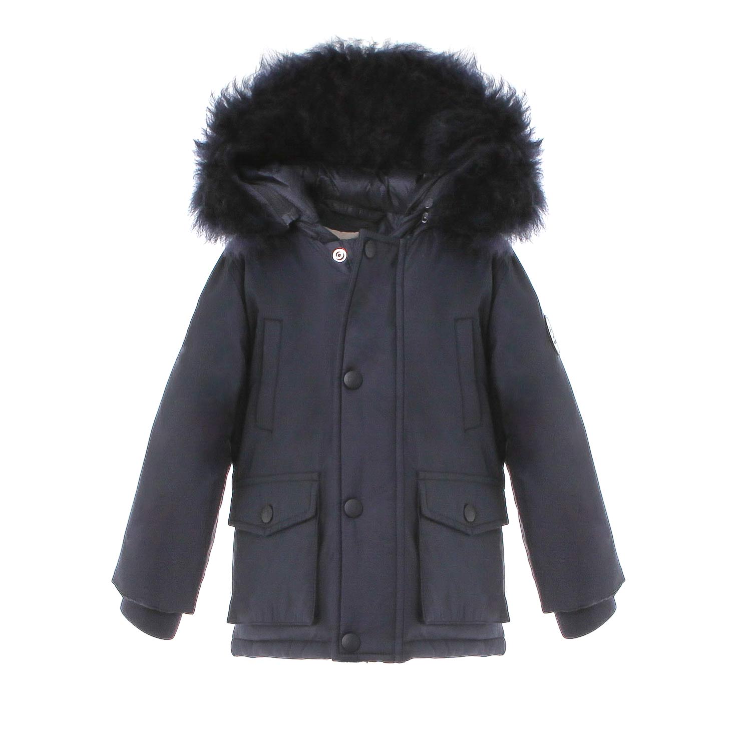 GIUBBOTTO MY FIRST PARKA BLU BIMBO - annameglio.com abbigliamento moda