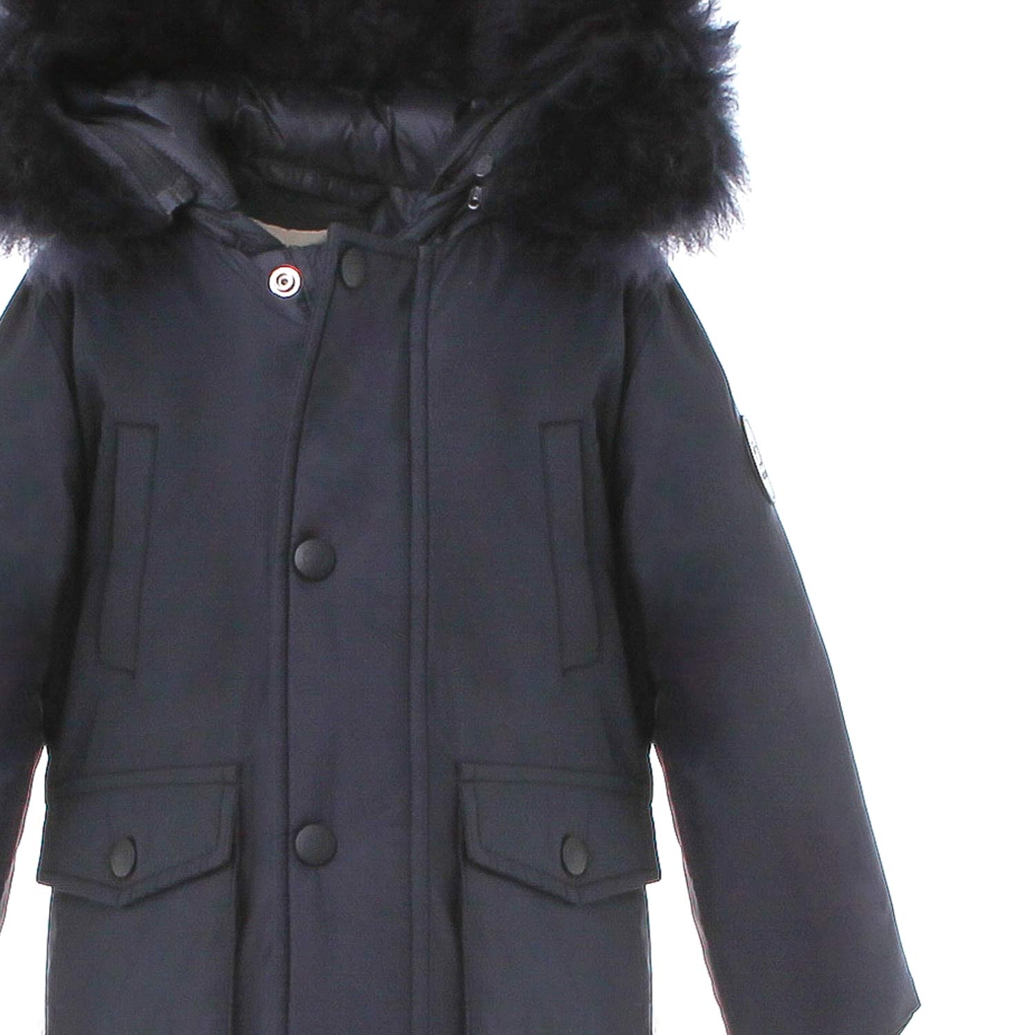 GIUBBOTTO MY FIRST PARKA BLU BIMBO - annameglio.com abbigliamento moda